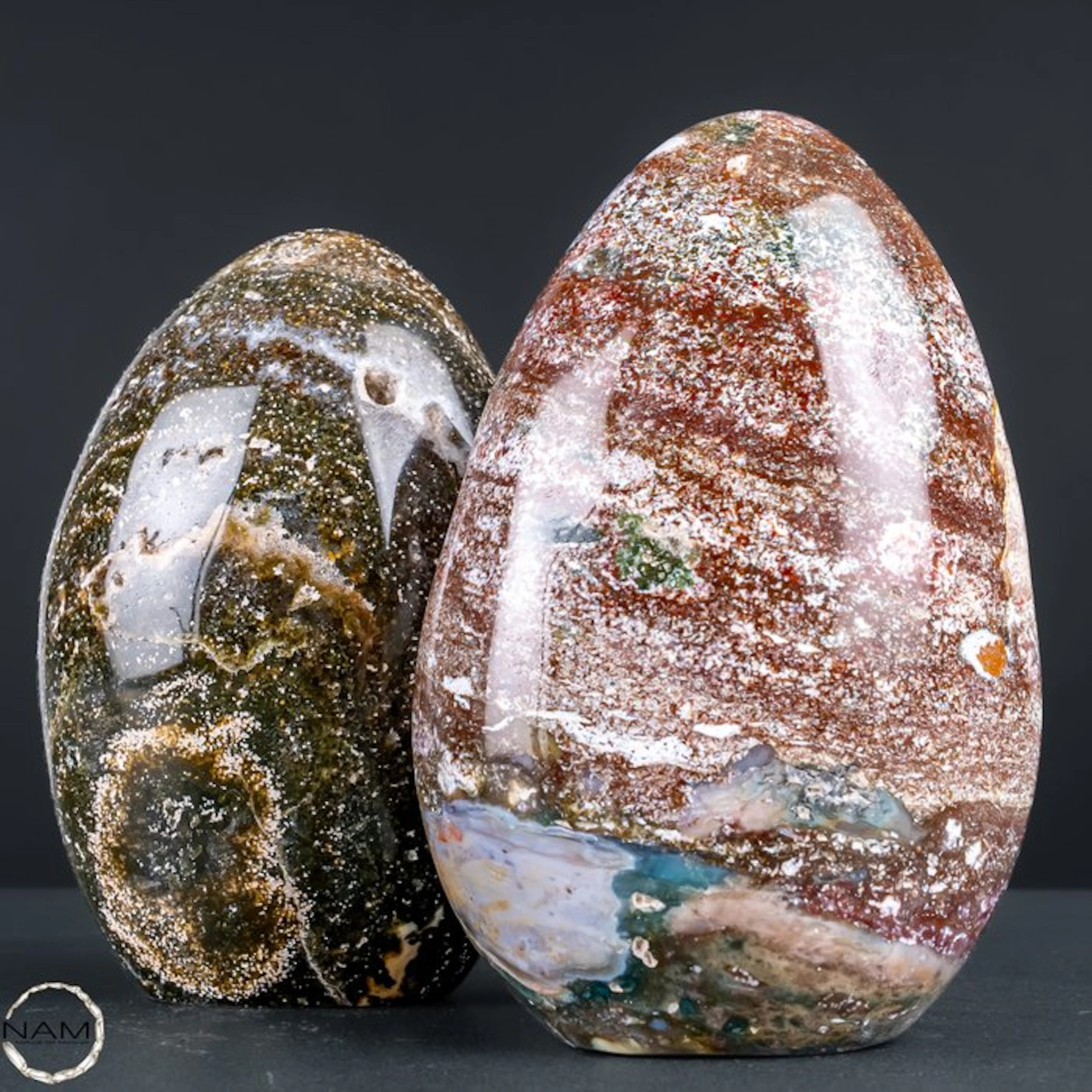 Ocean Agate – Fascinating freeforms with natural...
