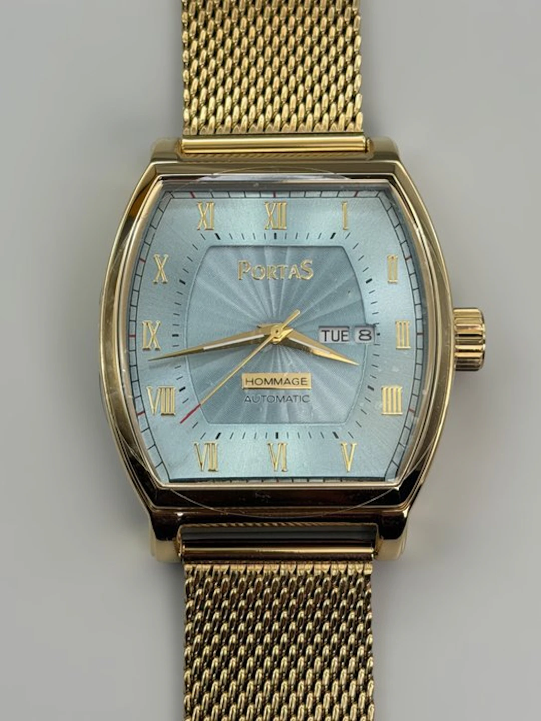 Portas - D-Struptor Futuristic Gold Watch – Iridescent...
