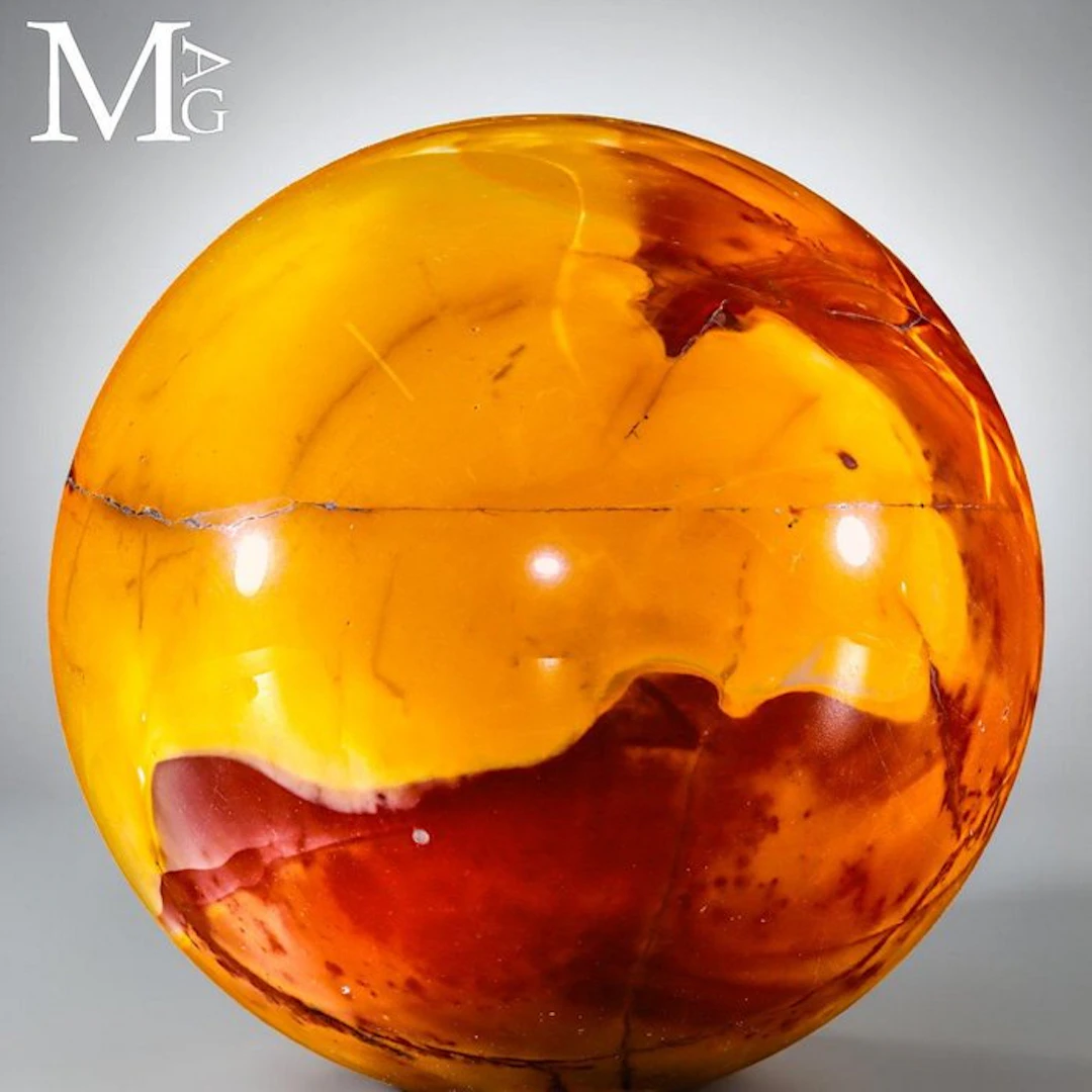 Superb Mookaite Jasper with Earthy Red and Golden-Yellow...