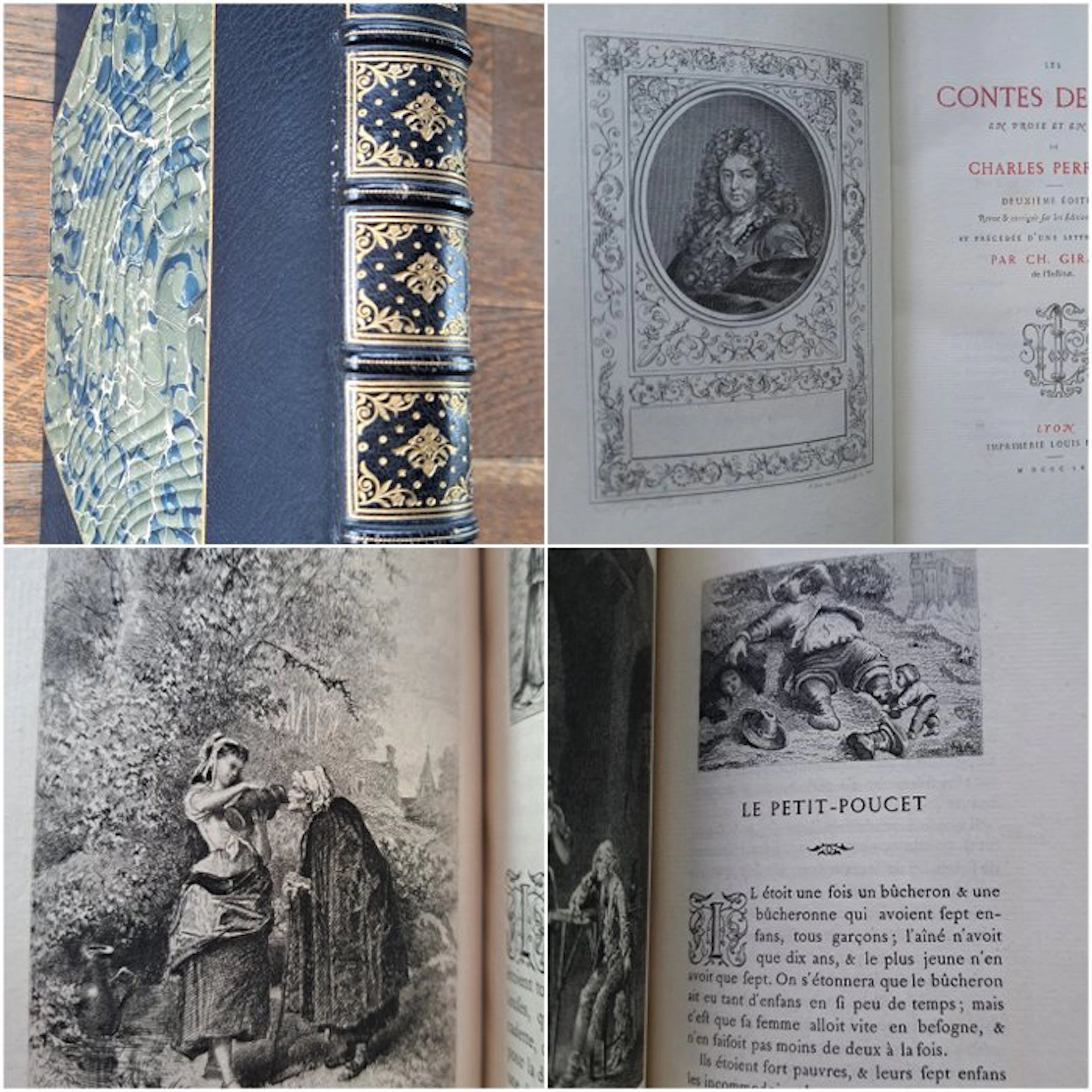 Charles Perrault [12 gravures supplémentaires de A