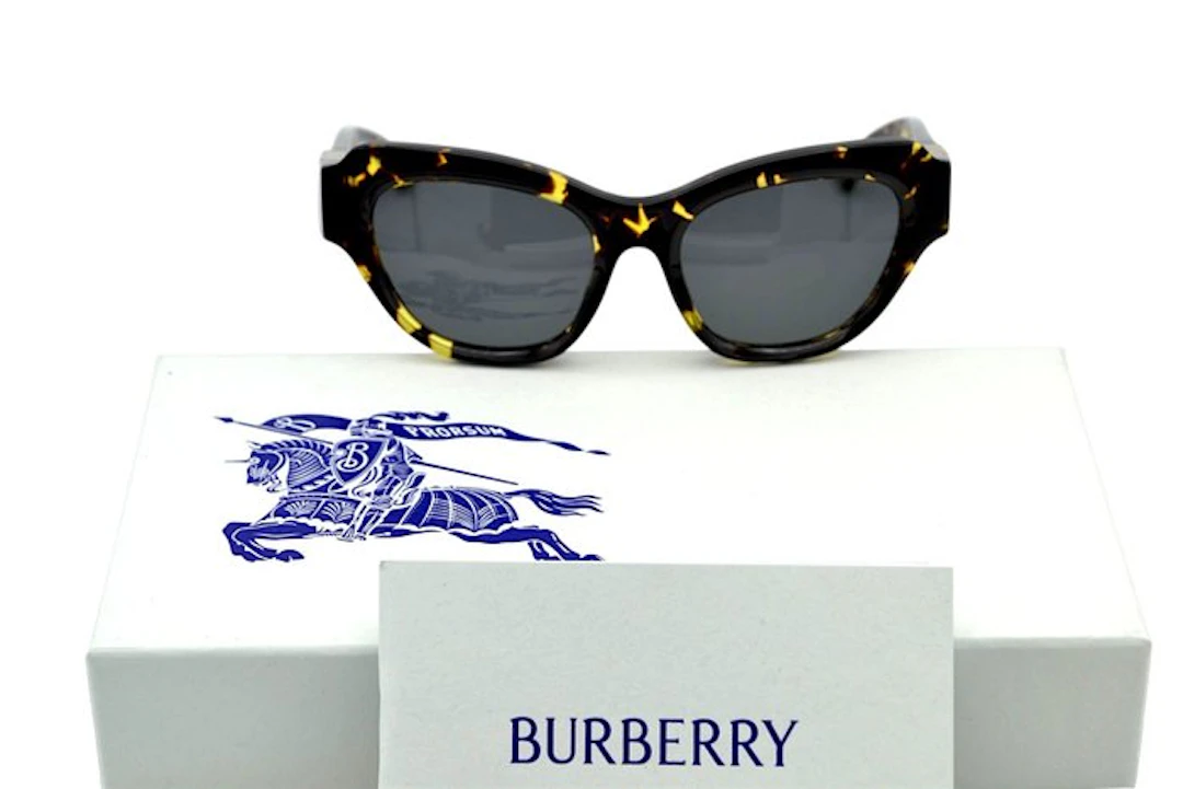 Burberry - VE4423 - Made in Italy - Acetate Carey & Gold...