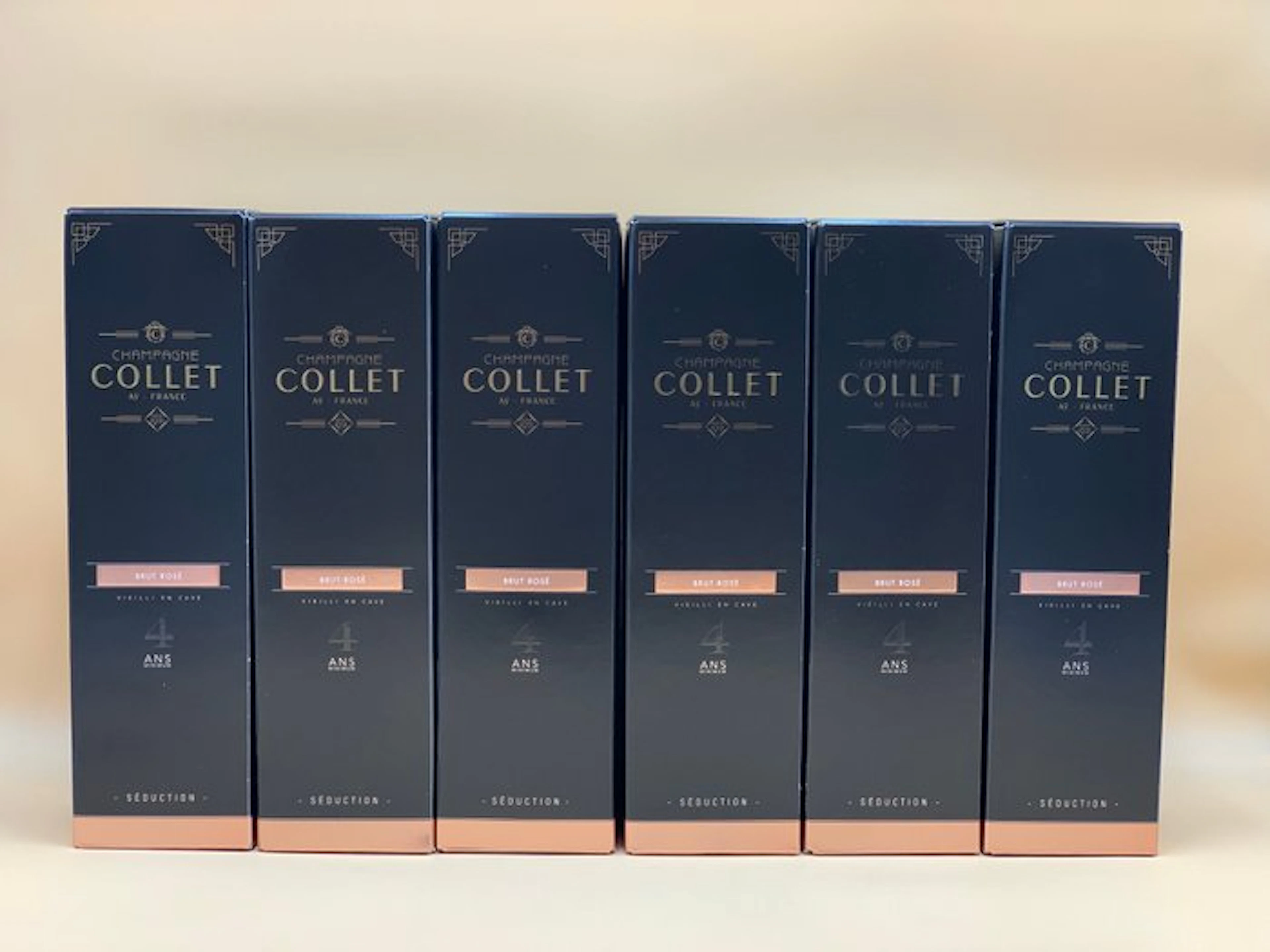 Collet, à AY Brut "séduction" - Champagne Rosé - 6 Bottles (0.75L)