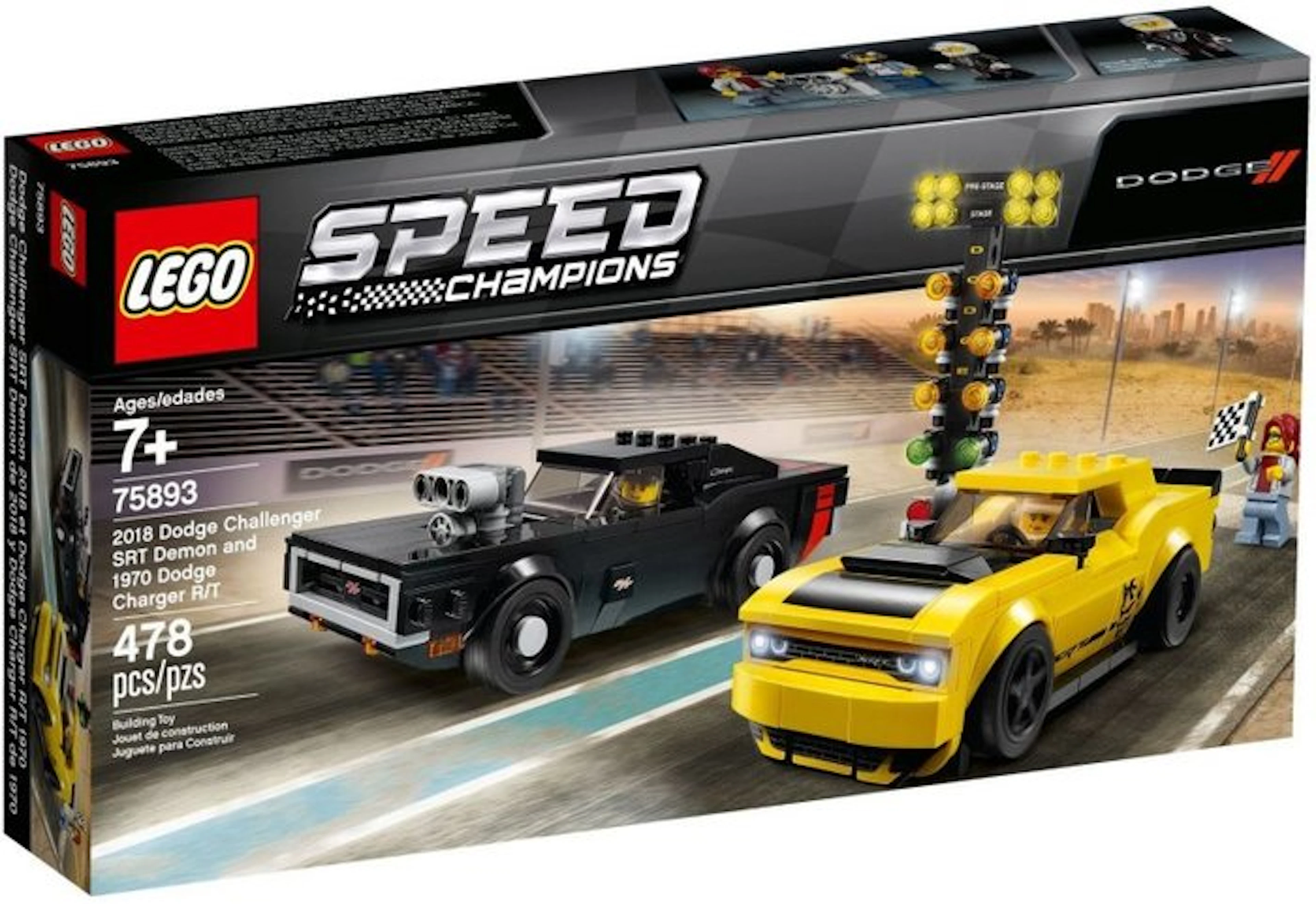 LEGO Set - 75893 - Speed Champions - 2018 Dodge...