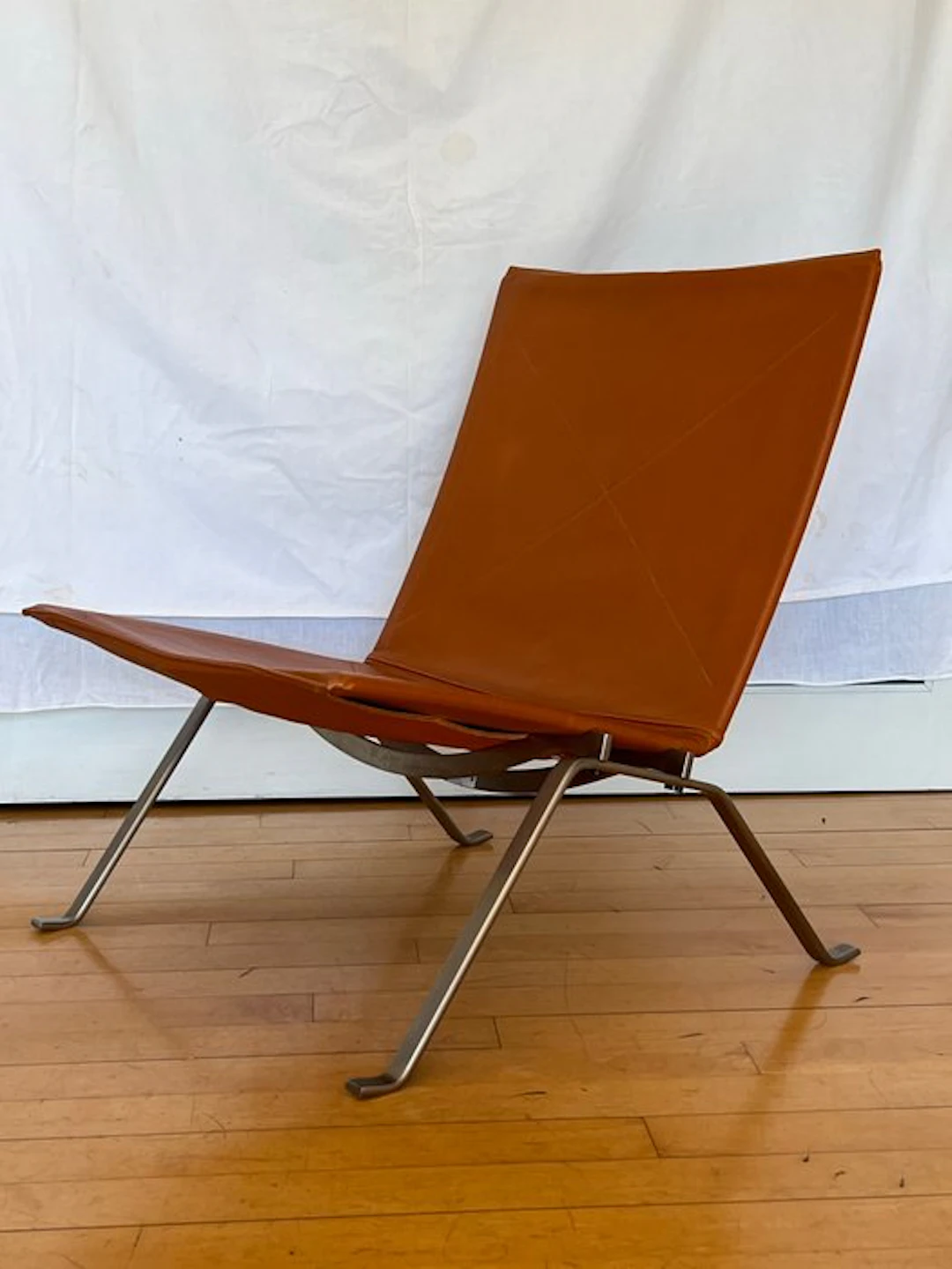 Fritz Hansen - Poul Kjaerholm - Chair - Steel, Leather - PK22