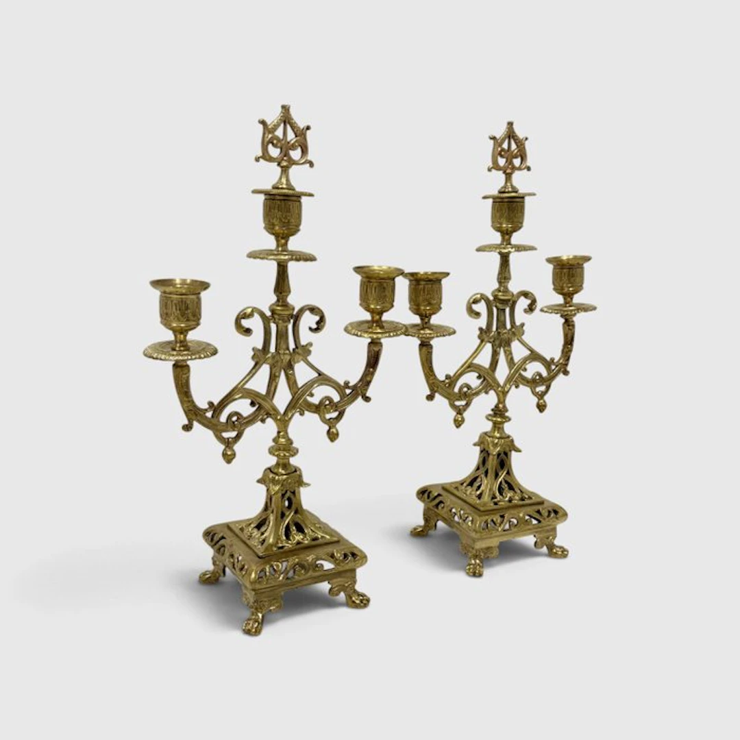 Candelabrum (2) - Bronze