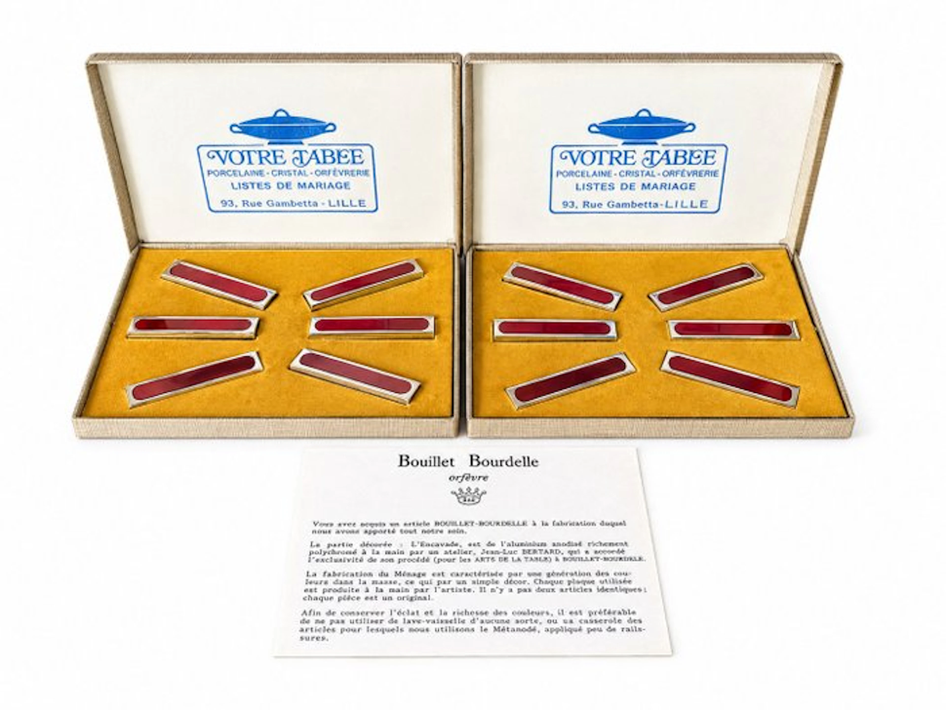 Bouillet Bourdelle - Jean-Luc Bertard - Knife rest (12)...