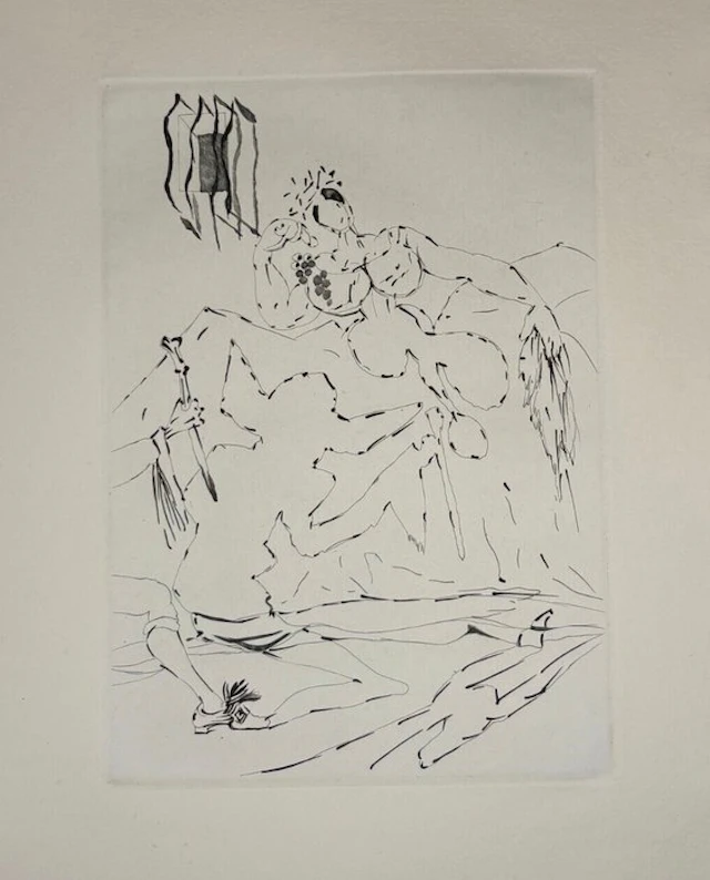 Salvador Dali (1904-1989) - Le Tricorne (El sombrero de tres picos)