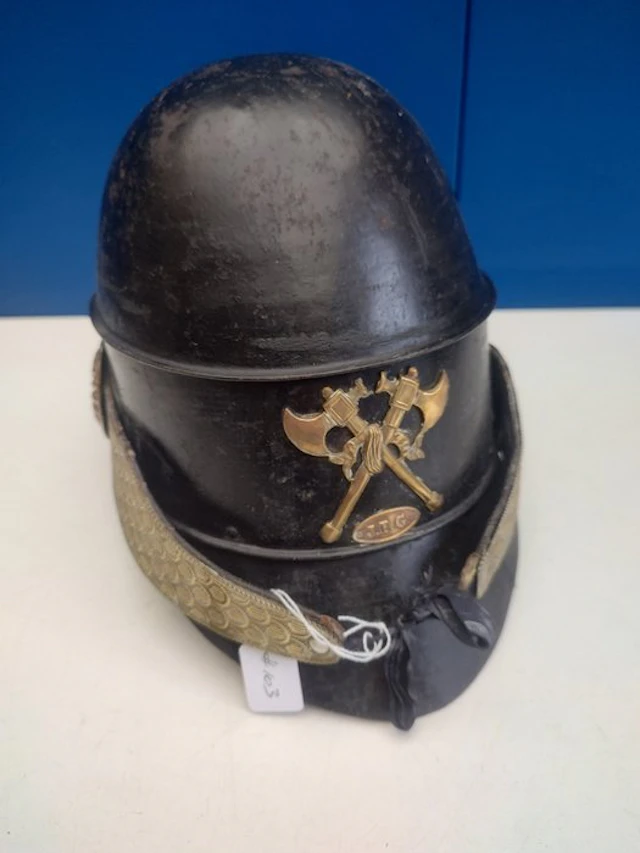 France - Military helmet - Fire Cap firefighter helmet