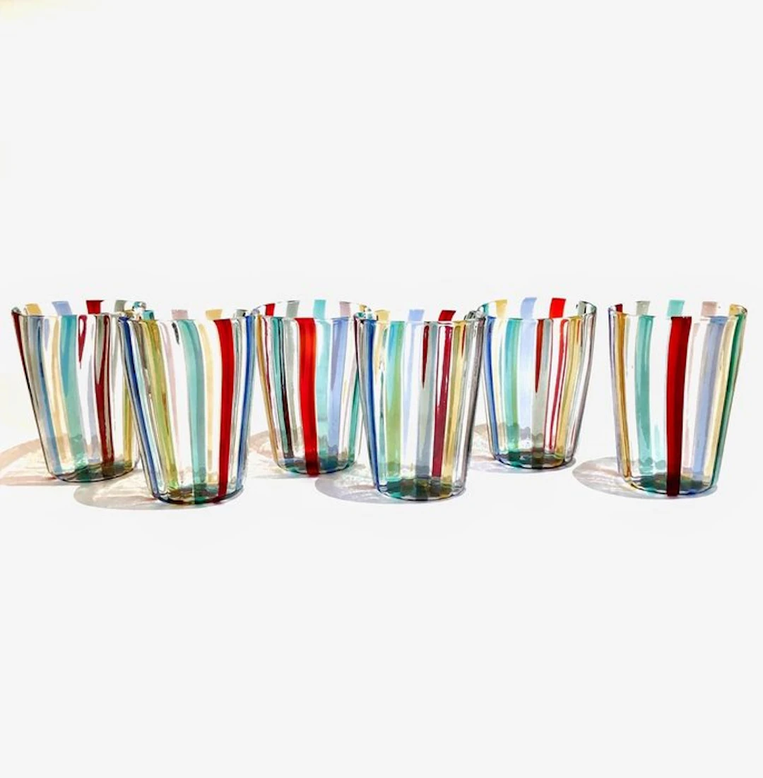 Angelo Ballarin - Gio Ponti - Drinking set (6)...