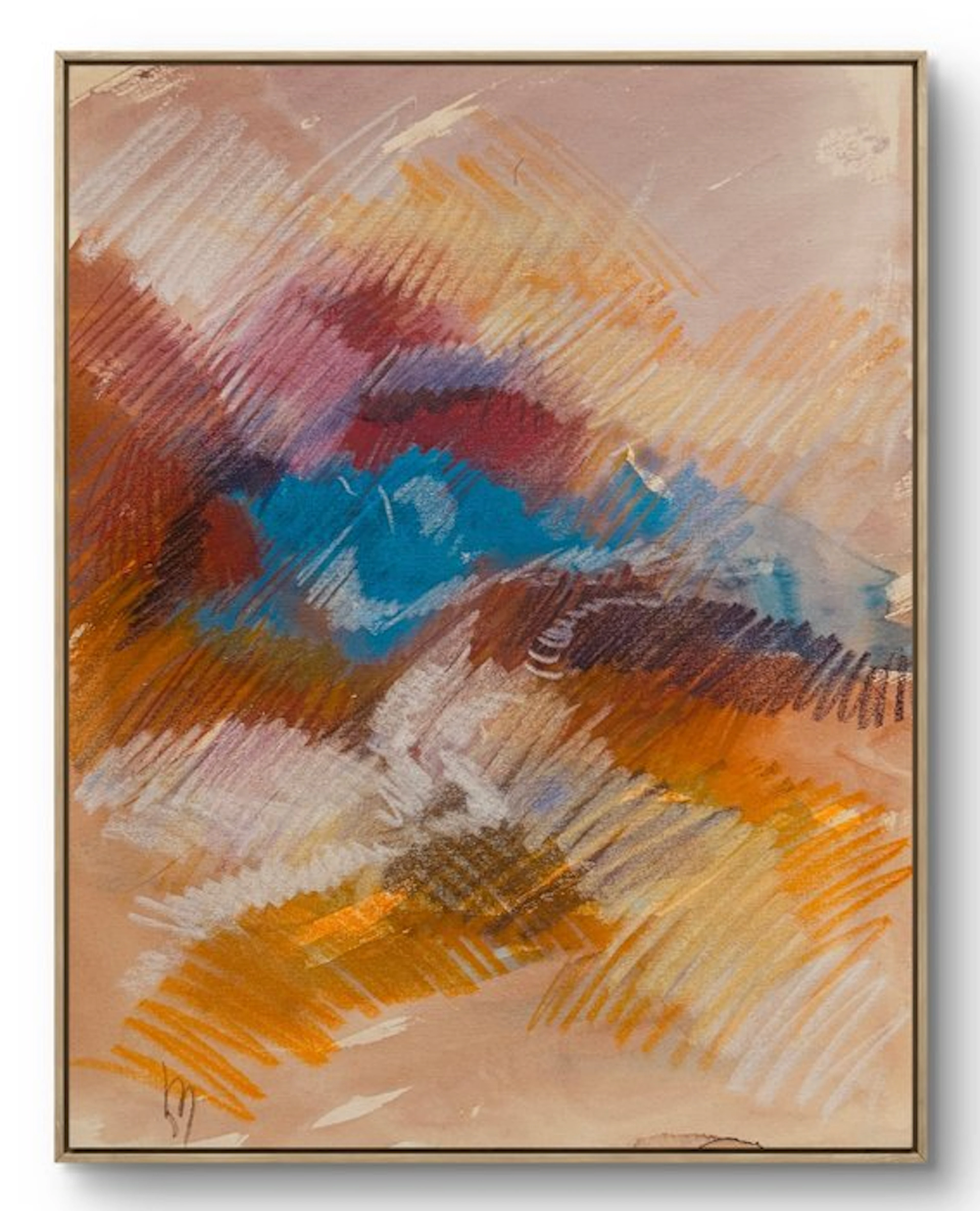 René Mels (1909-1977) - Composition abstraite 1965