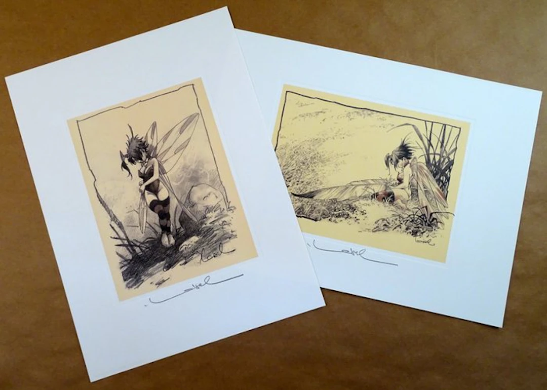 Loisel, Régis - 2 Offset Print - Fée Clochette