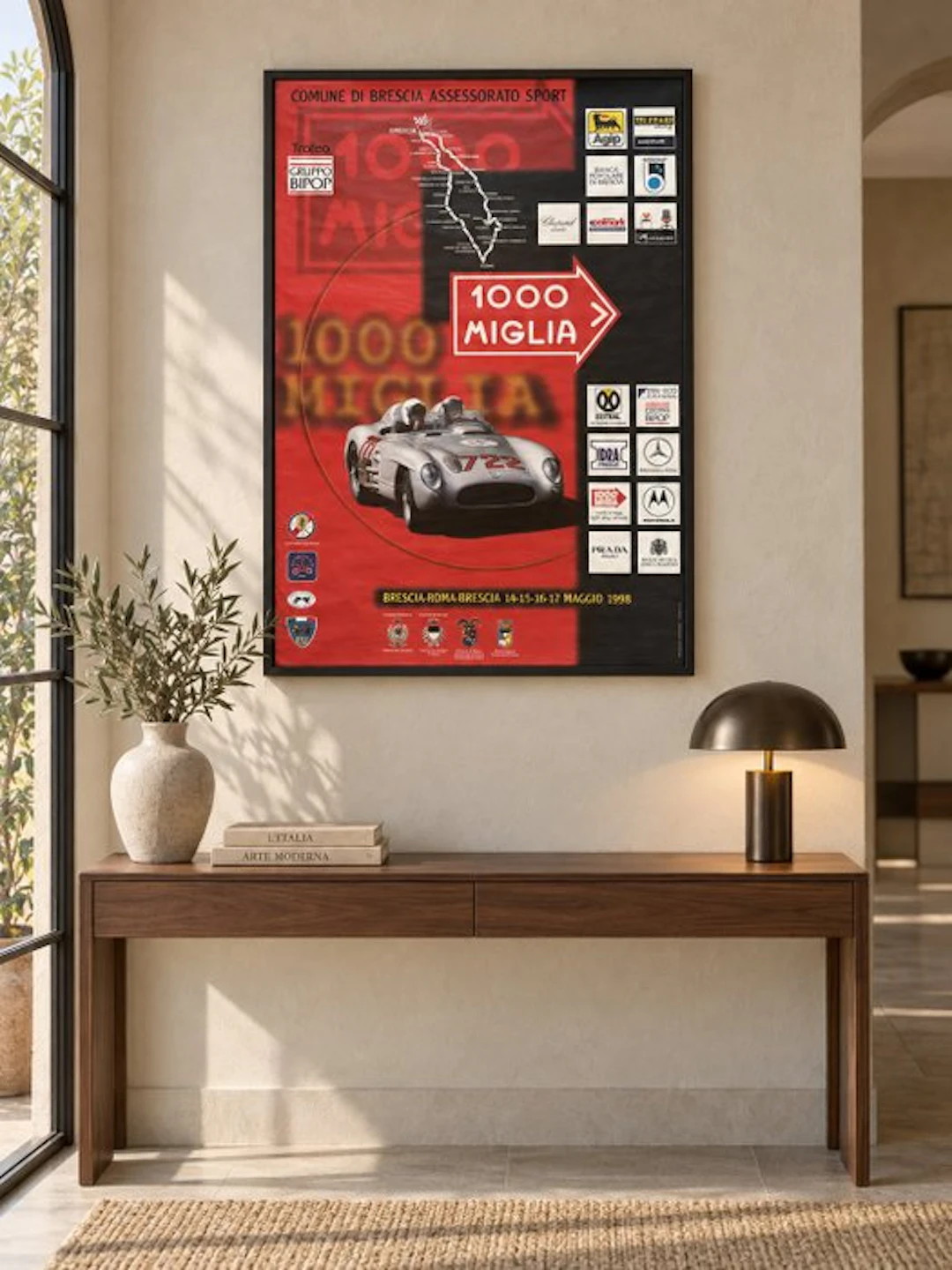 Originale - Mille Miglia 1998 – Manifesto ufficiale prima...