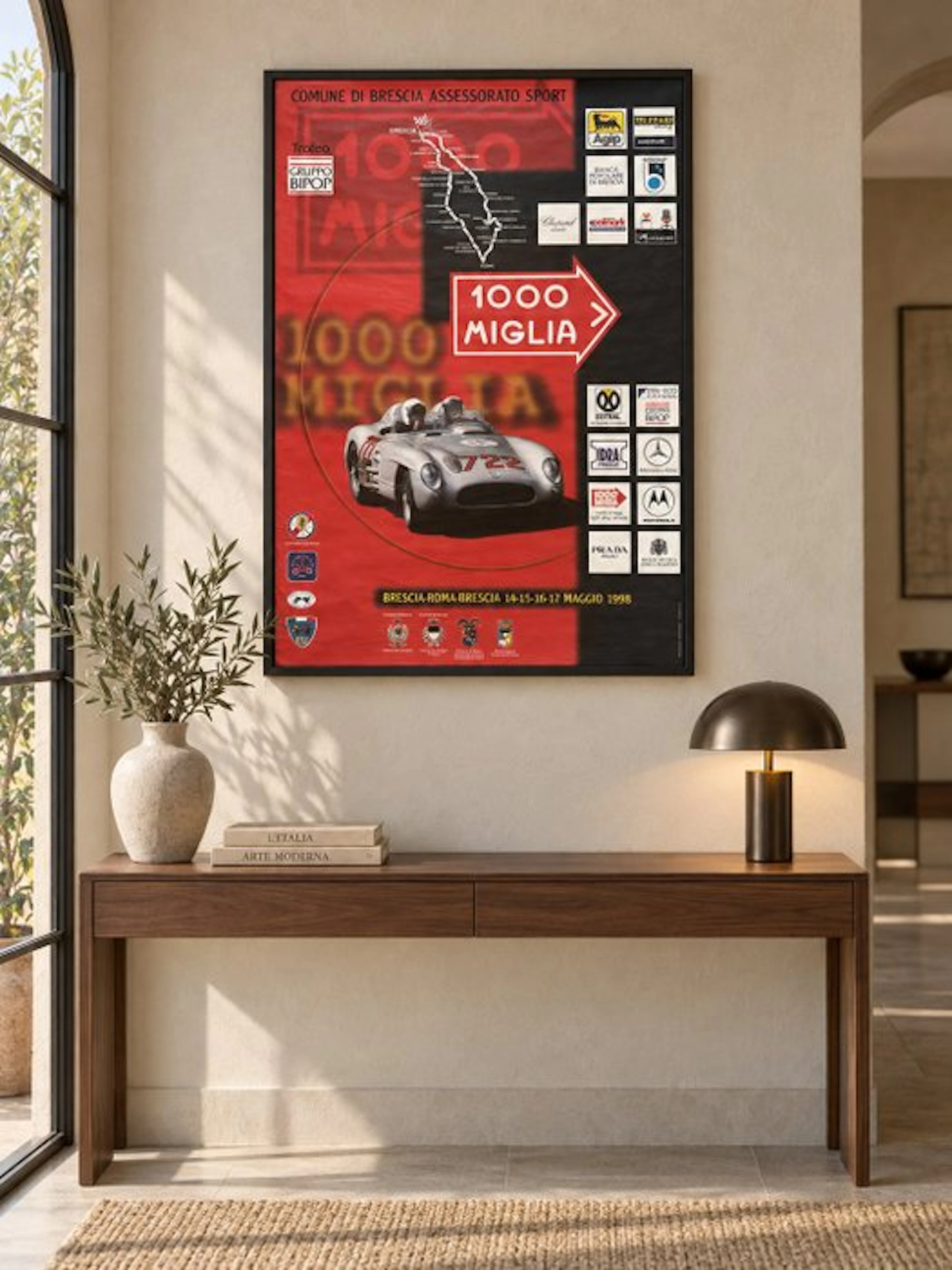 Originale - Mille Miglia 1998 – Manifesto ufficiale prima...