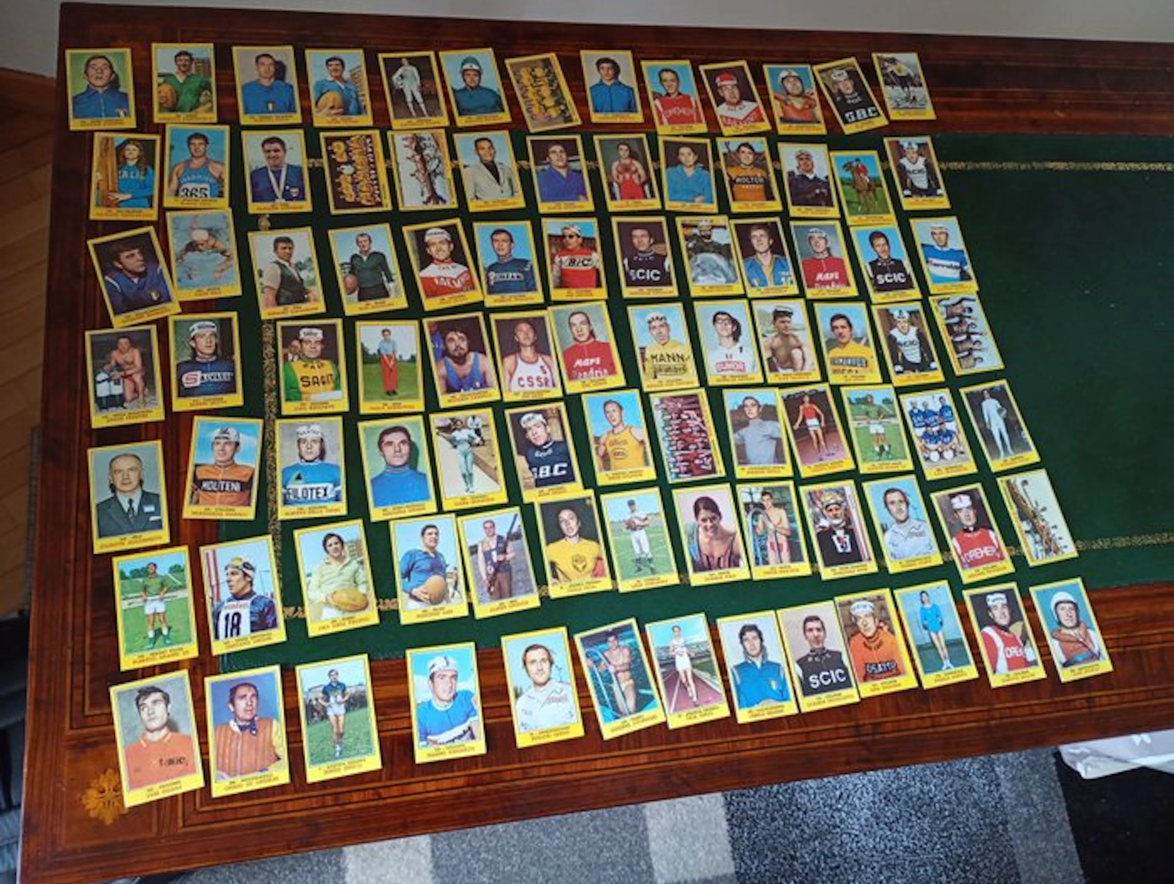 Panini Campioni dello Sport 1970/71 - 160 Card - Excellent (EX)