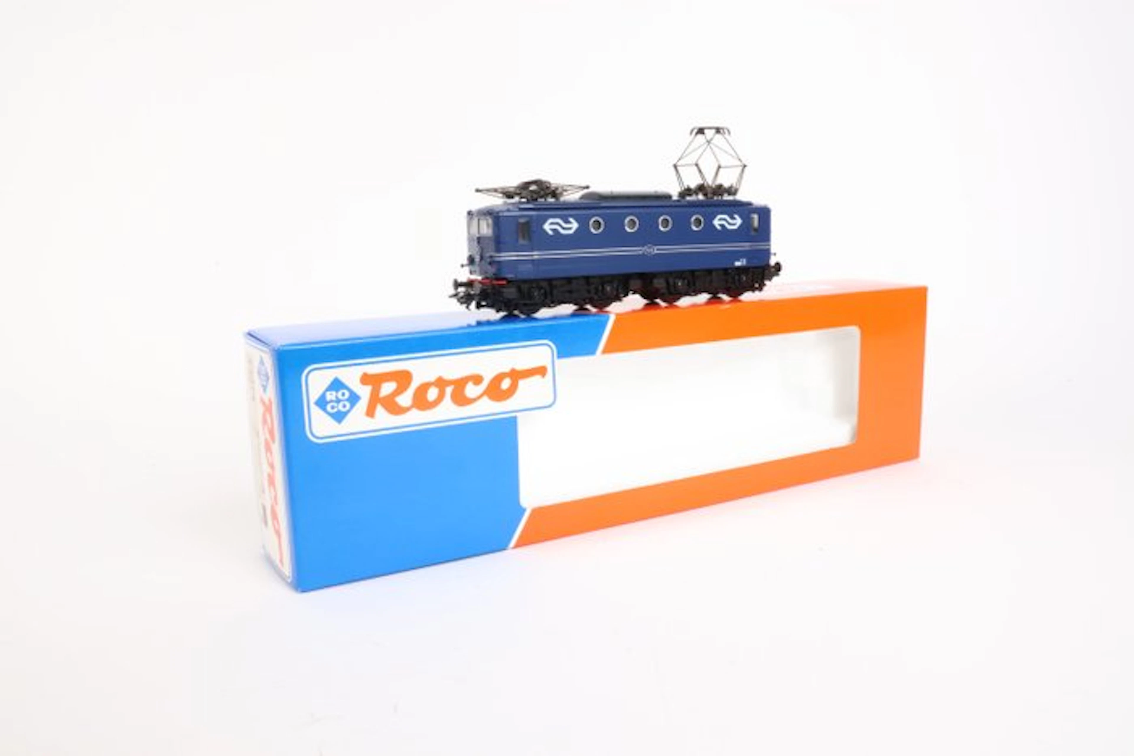 Roco H0 - 43374 - Electric locomotive (1) - 1122 blue with NS logos - NS