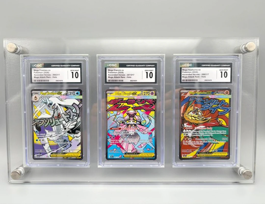 Pokémon - 3 Graded card - Mega Froslass ex - Mega Diancie...
