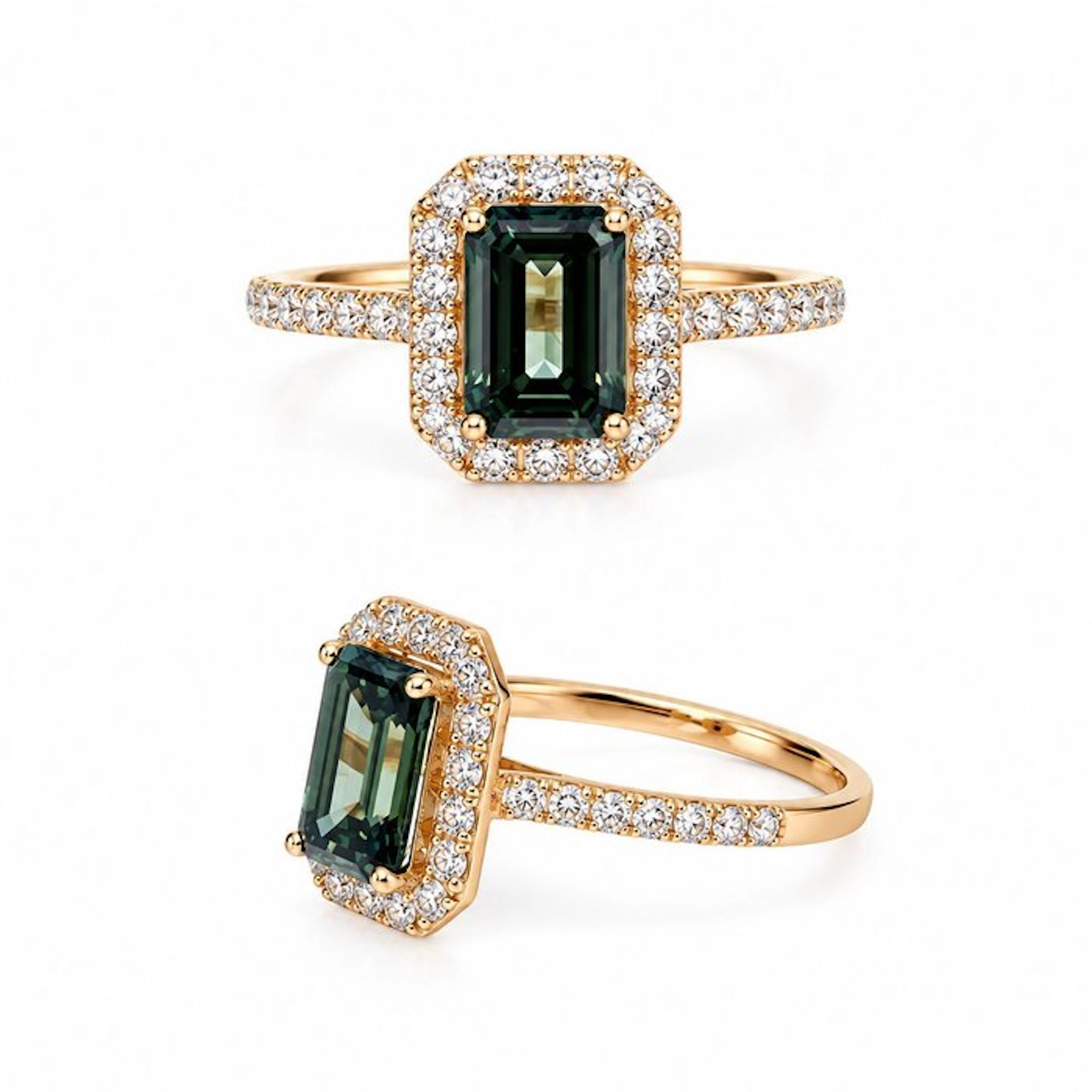 No reserve price - Ring - 14 kt
