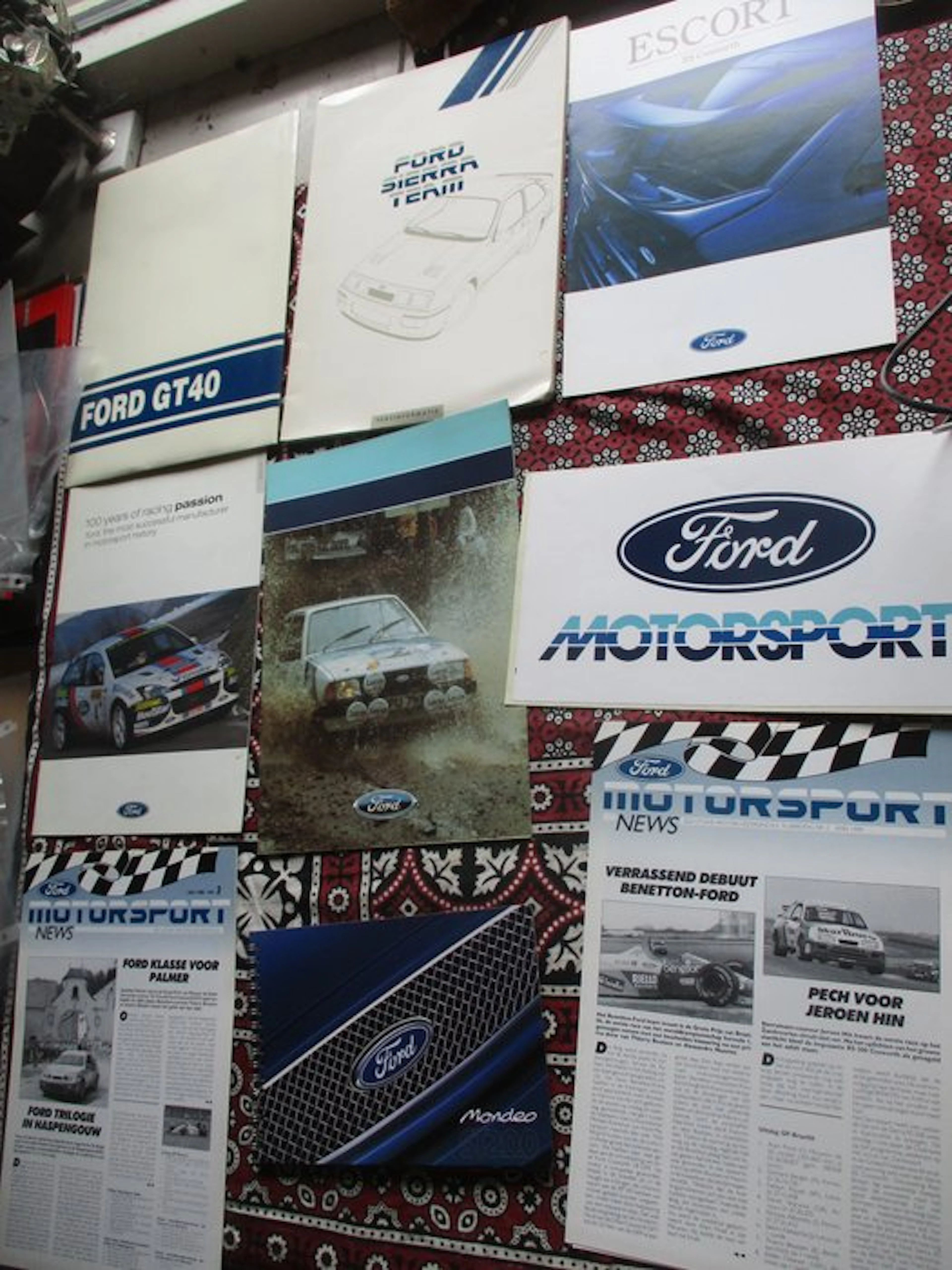 Ford sport brochures (RS Cosworth/GT90/ST200/Motorsport) - Brochure - 1985