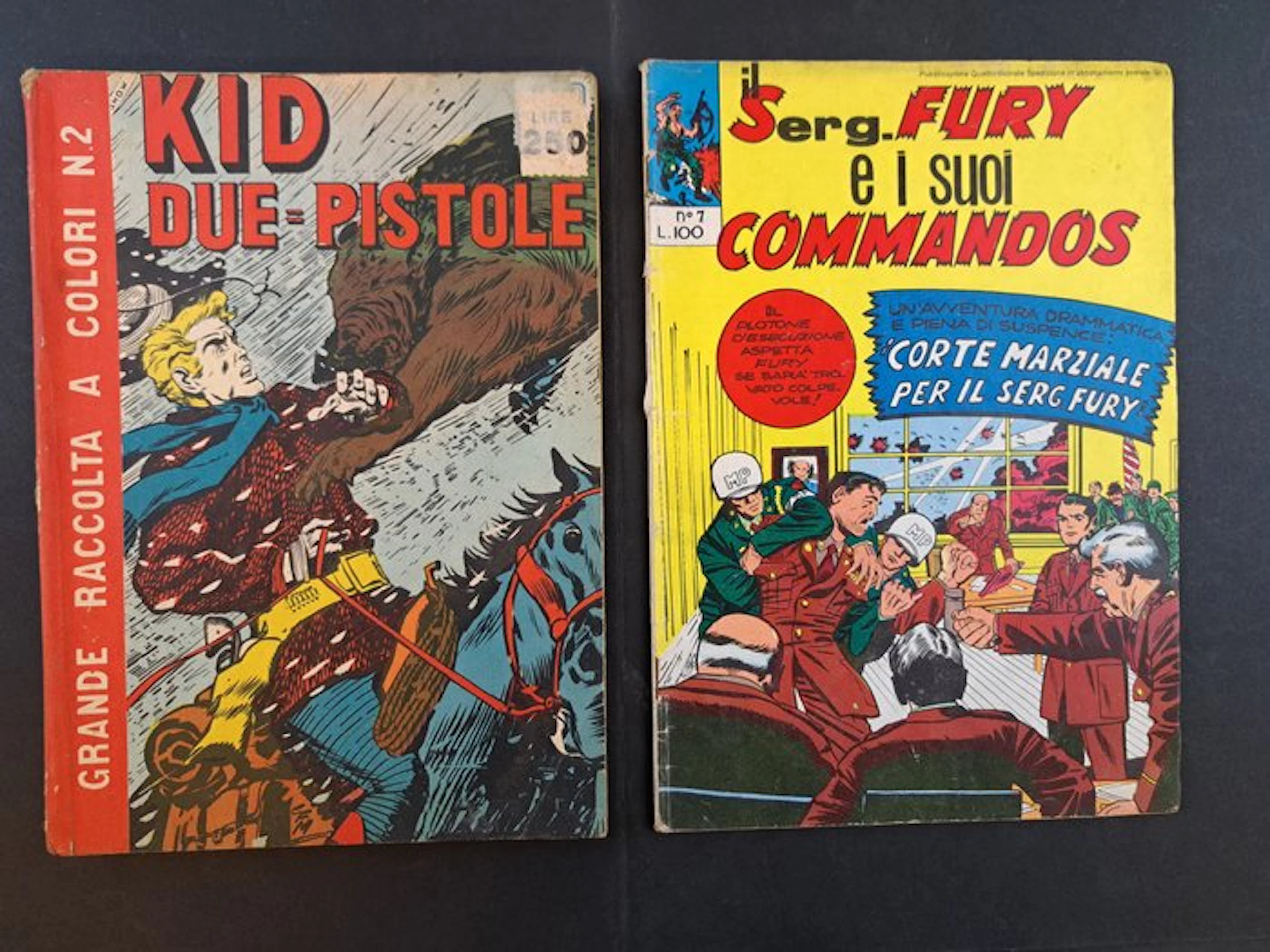 Serg. Fury, Kid Due Pistole e Kit Colt - 12 Comic - First edition - 1959/1966