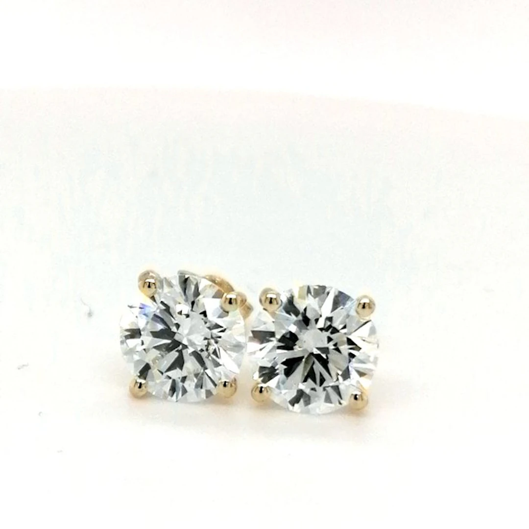 No reserve price - Earrings - 14 kt