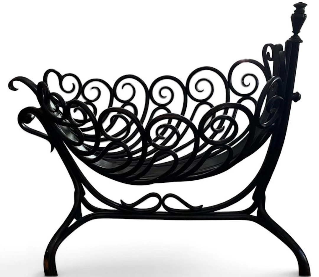 Thonet - Michael Thonet - Cradle - Wood - Curved and blackened wood