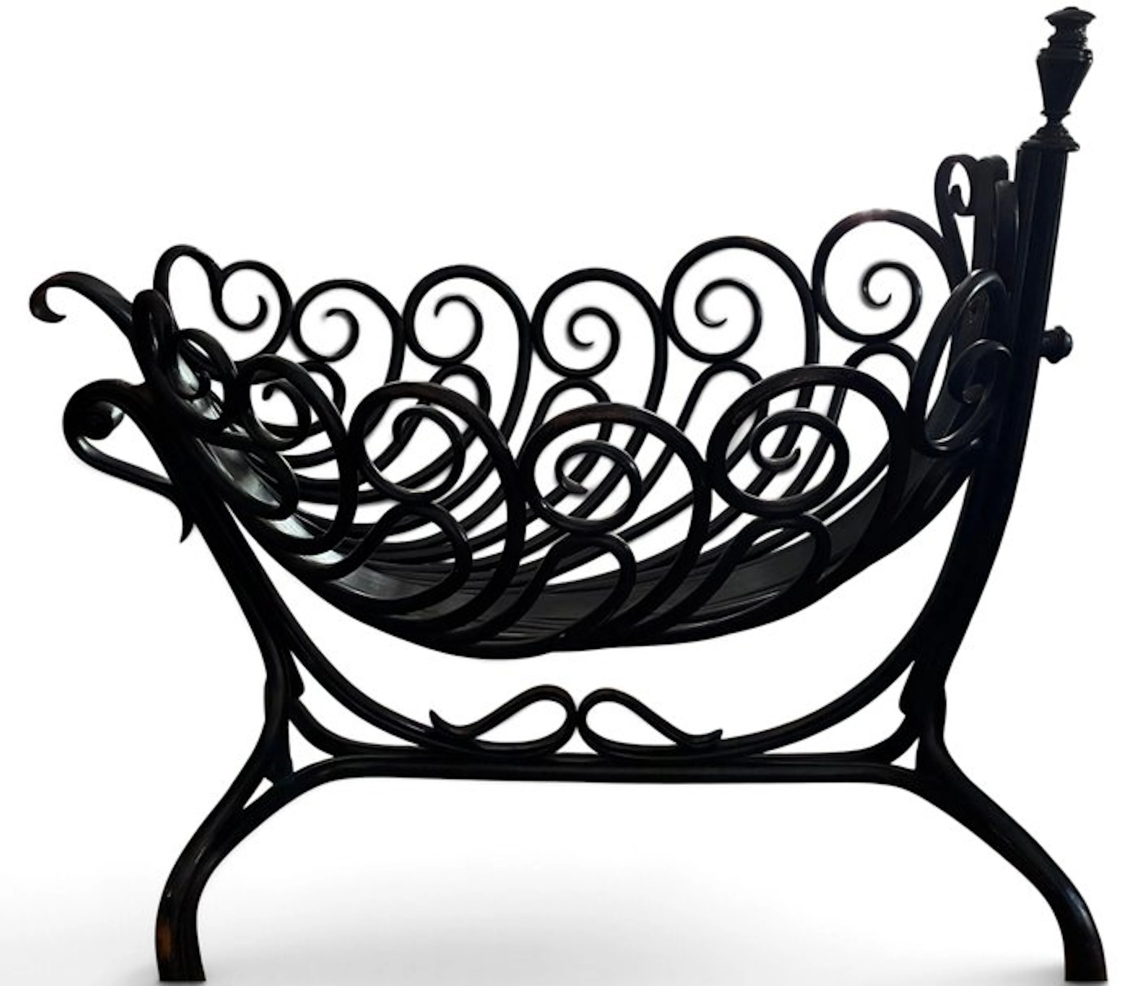 Thonet - Michael Thonet - Cradle - Wood - Curved and blackened wood