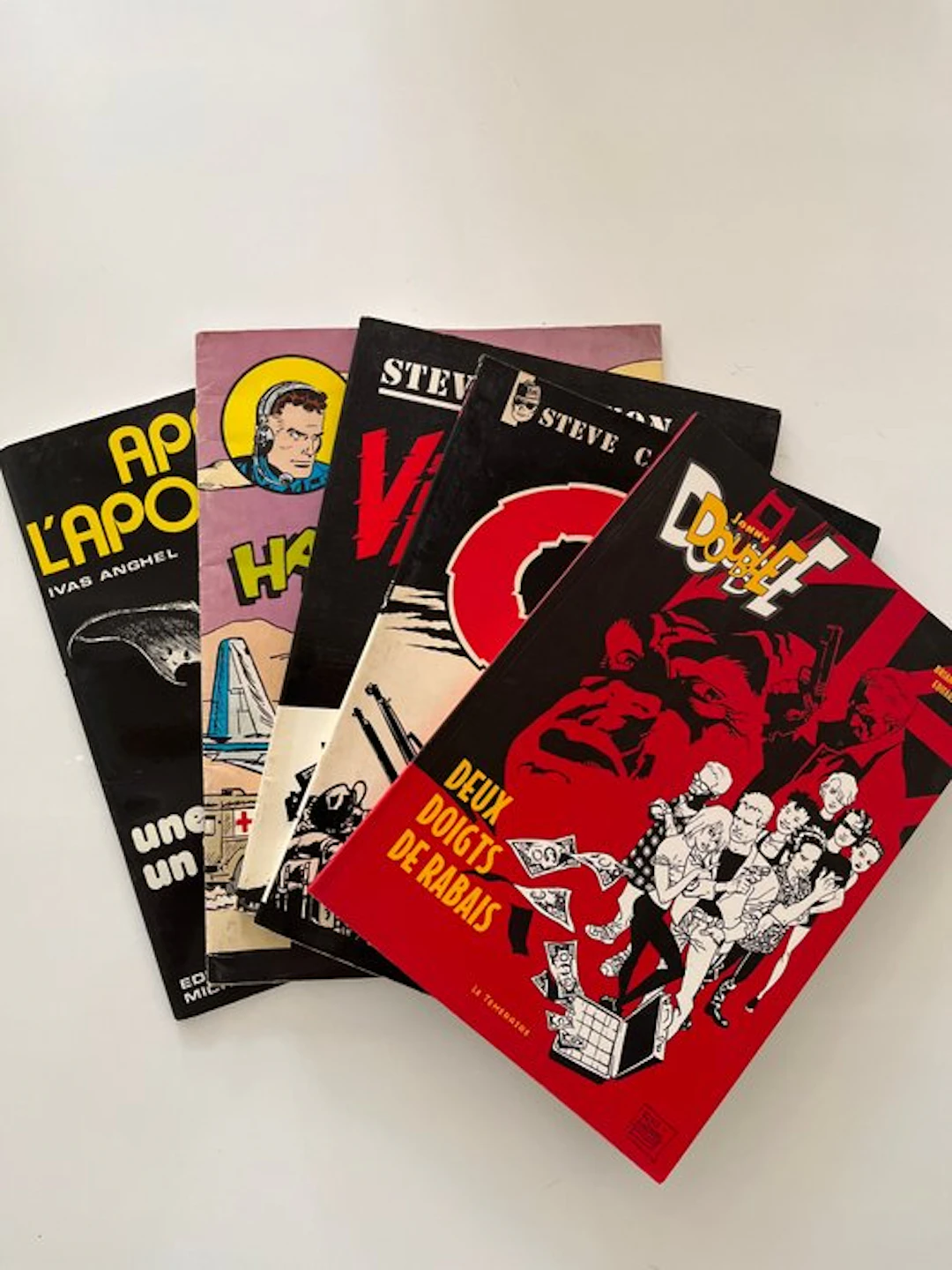 Milton Caniff / divers auteurs - 5x B - 5 Album - First edition - 1979/1999