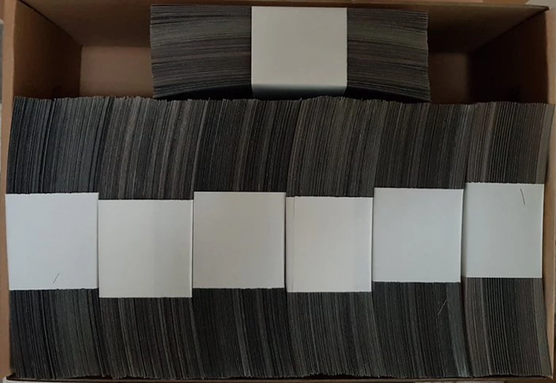 accessories - 700 A6 insert cards (158x110 mm) with cover film
