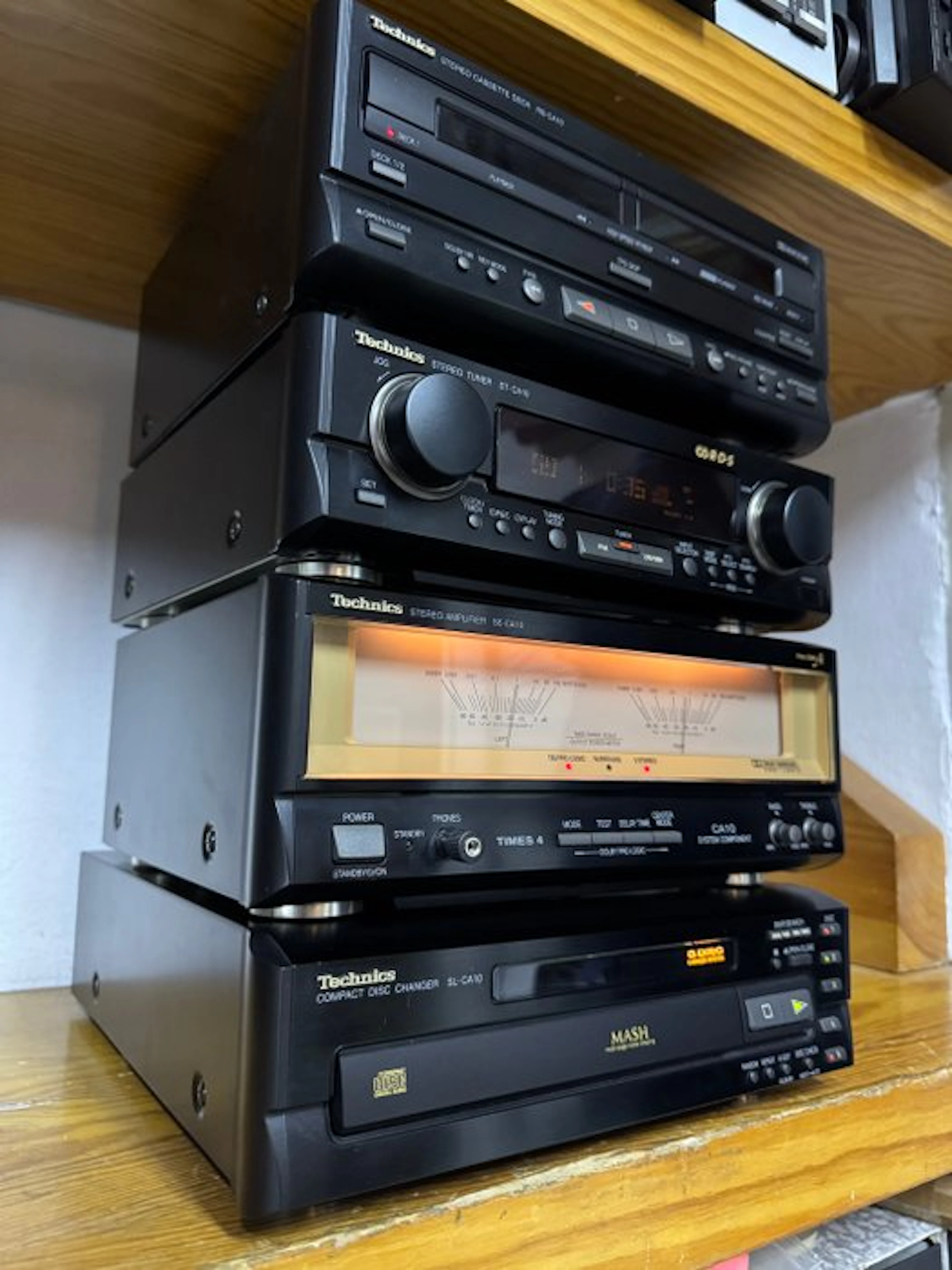 Technics - SE-CA10 + SL-CA10 + ST-CA10 + RS-CA10 Hi-fi set - Multiple models