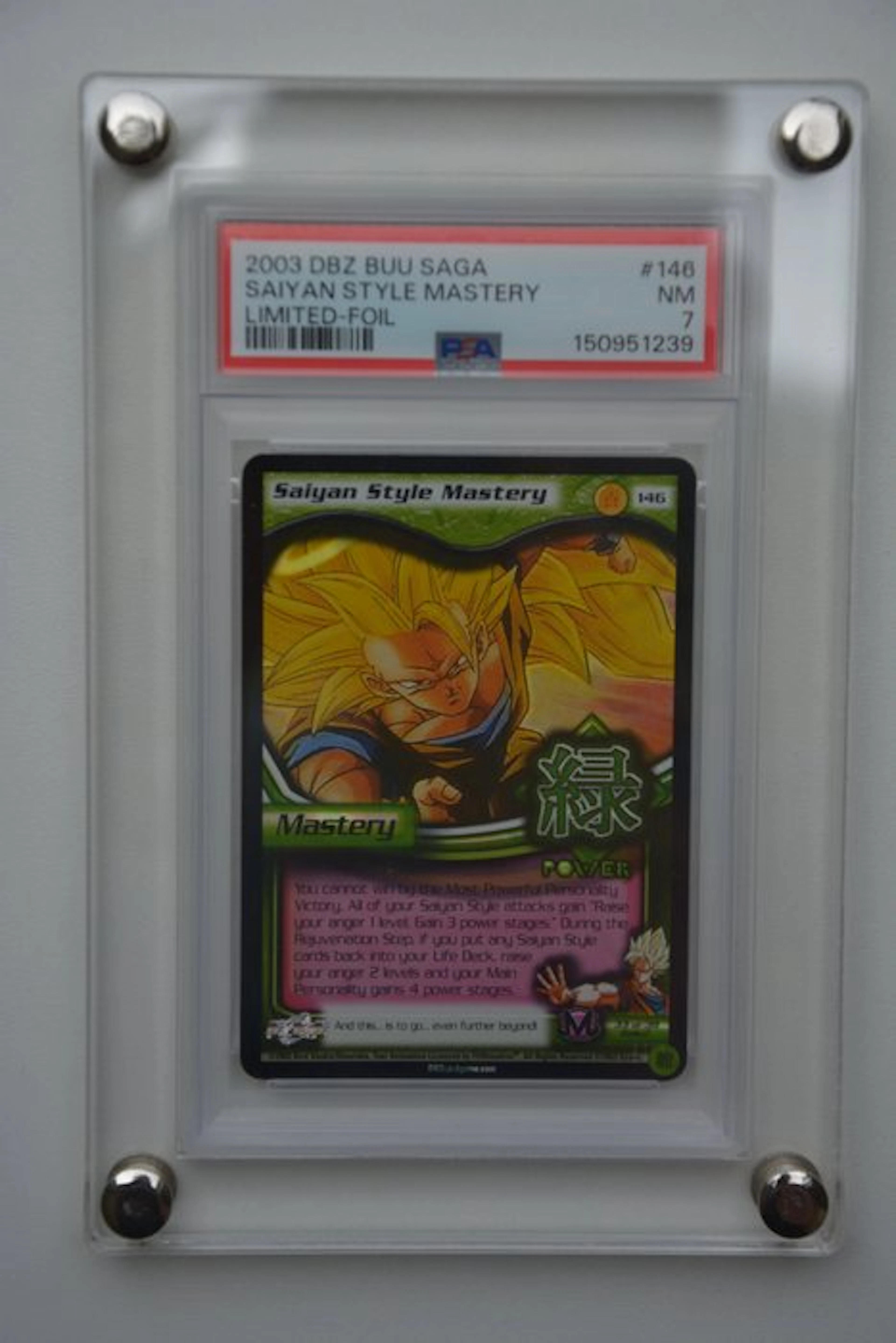 Score Entertainment - 1 Graded card - Dragon Ball Z - Son Goku 146 Foil