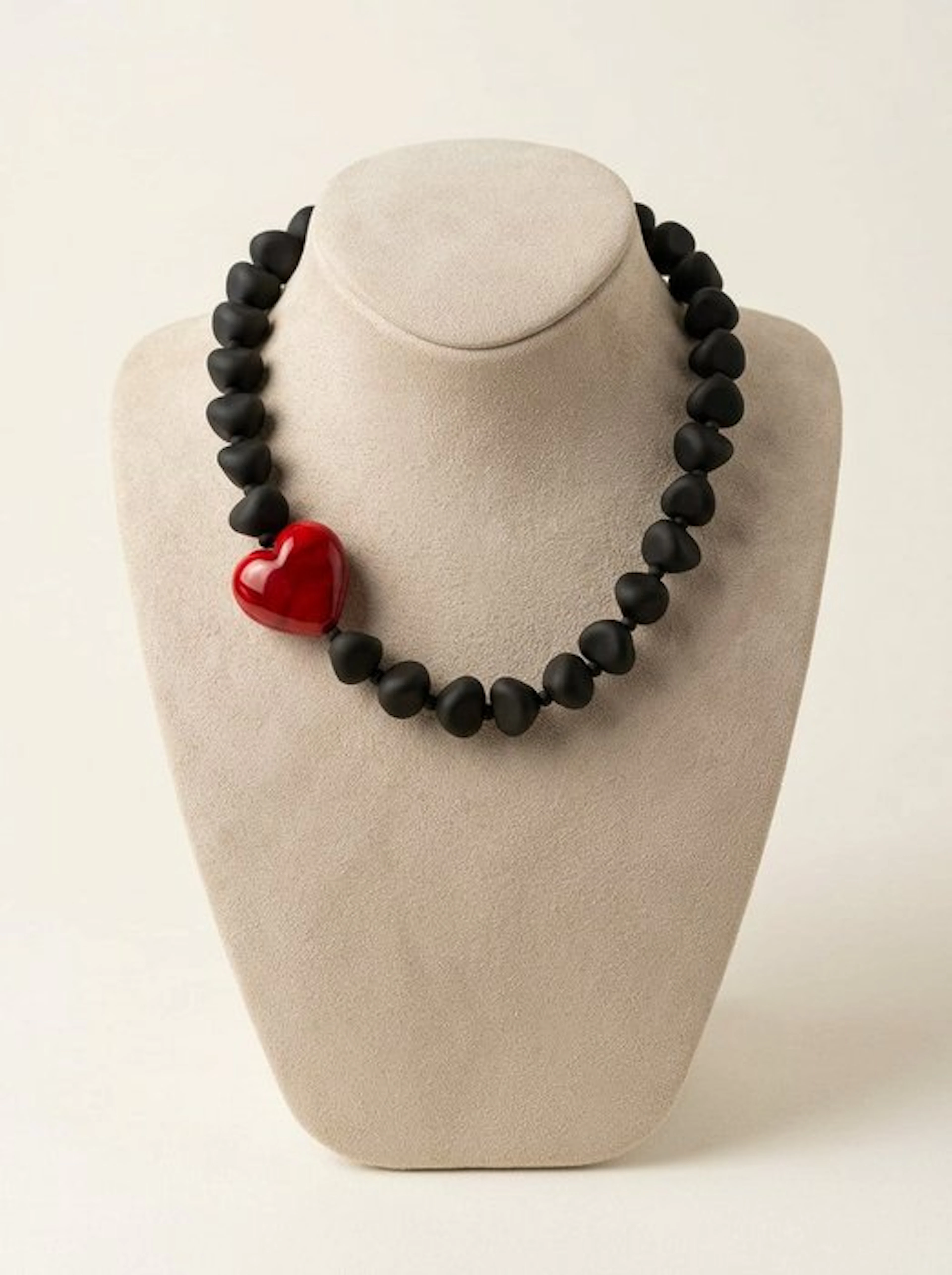 Murano glass - Necklace - Heart of Lava