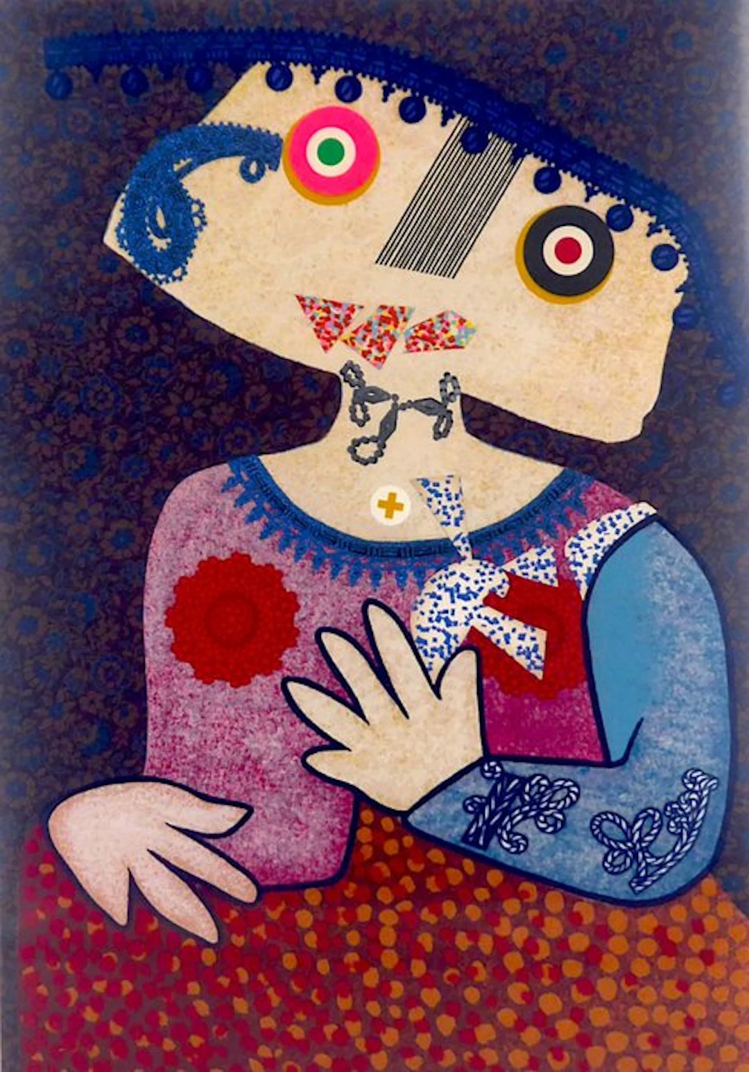 Enrico Baj (1924-2003) - Senza titolo (New Lady) N