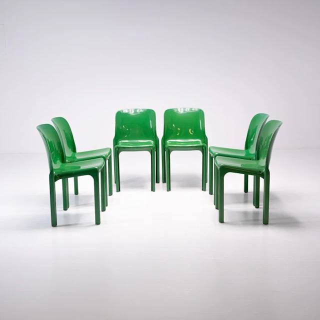 Artemide - Vico Magistretti - Chair (6) - Selene - Plastic
