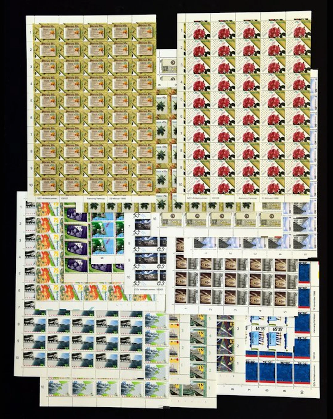 Netherlands 1986/1988 - Eight issues in which children's...