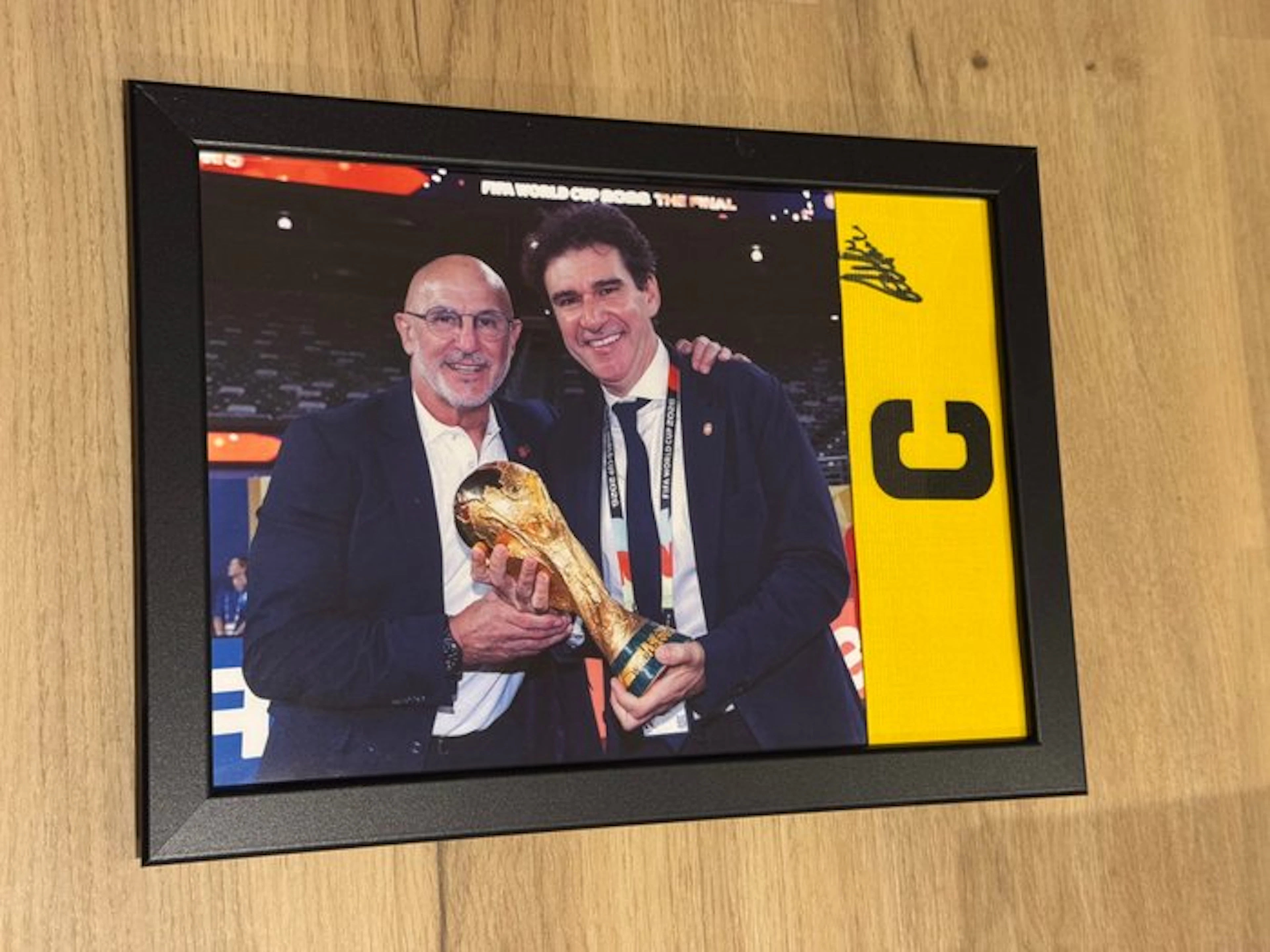 España - Football World Championships - Aitor Karanka - Framed