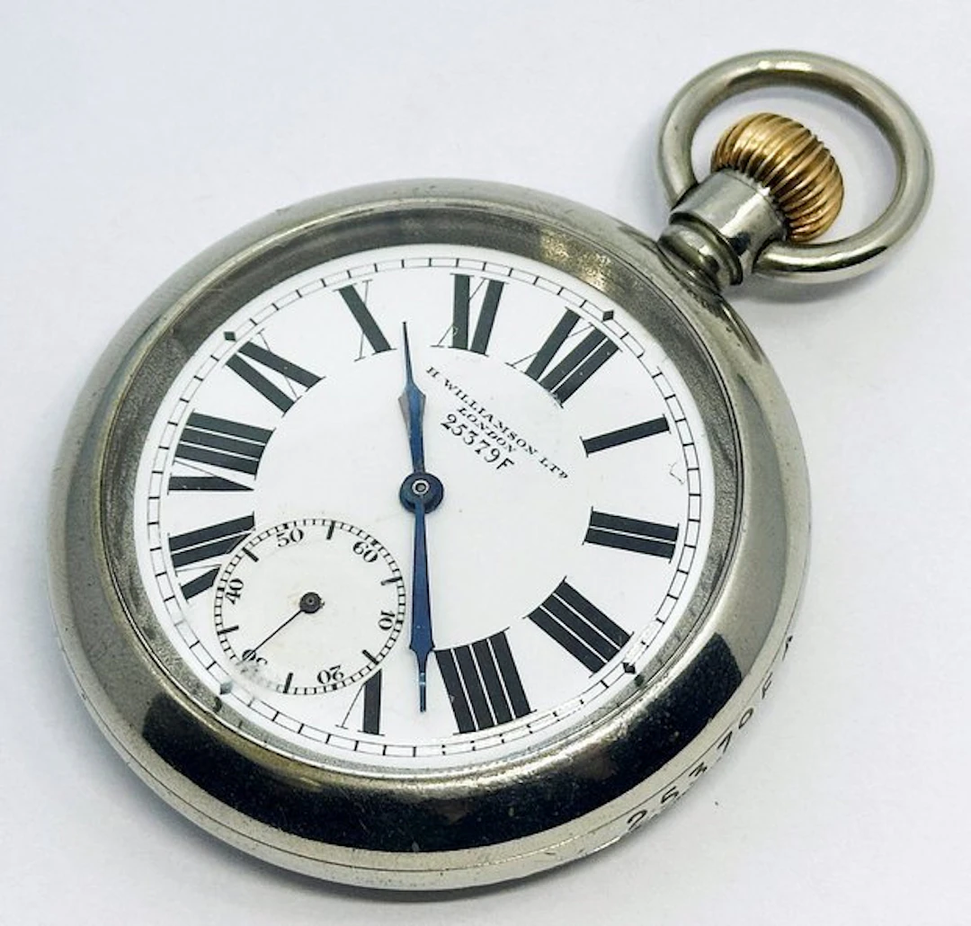 H. Williamson LTD London G.S.T.P militair zakhorloge WWI...