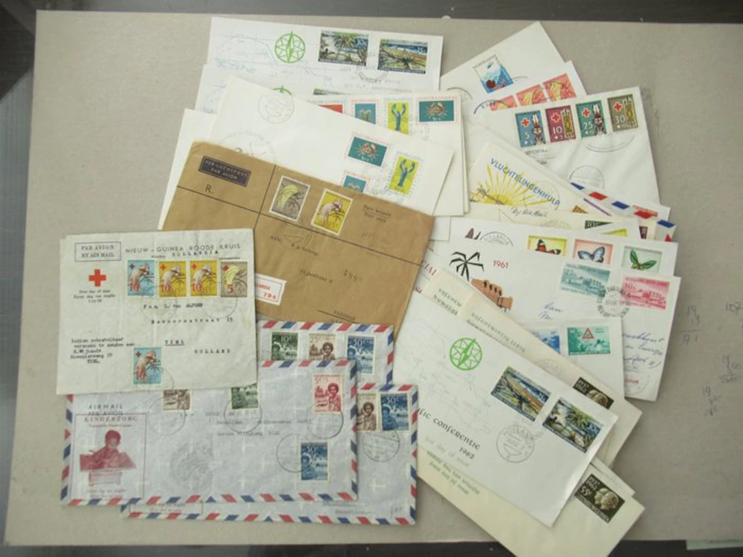 Netherlands New Guinea 1955/1962 - FDC collection Dutch New Guinea - NVPH 2026