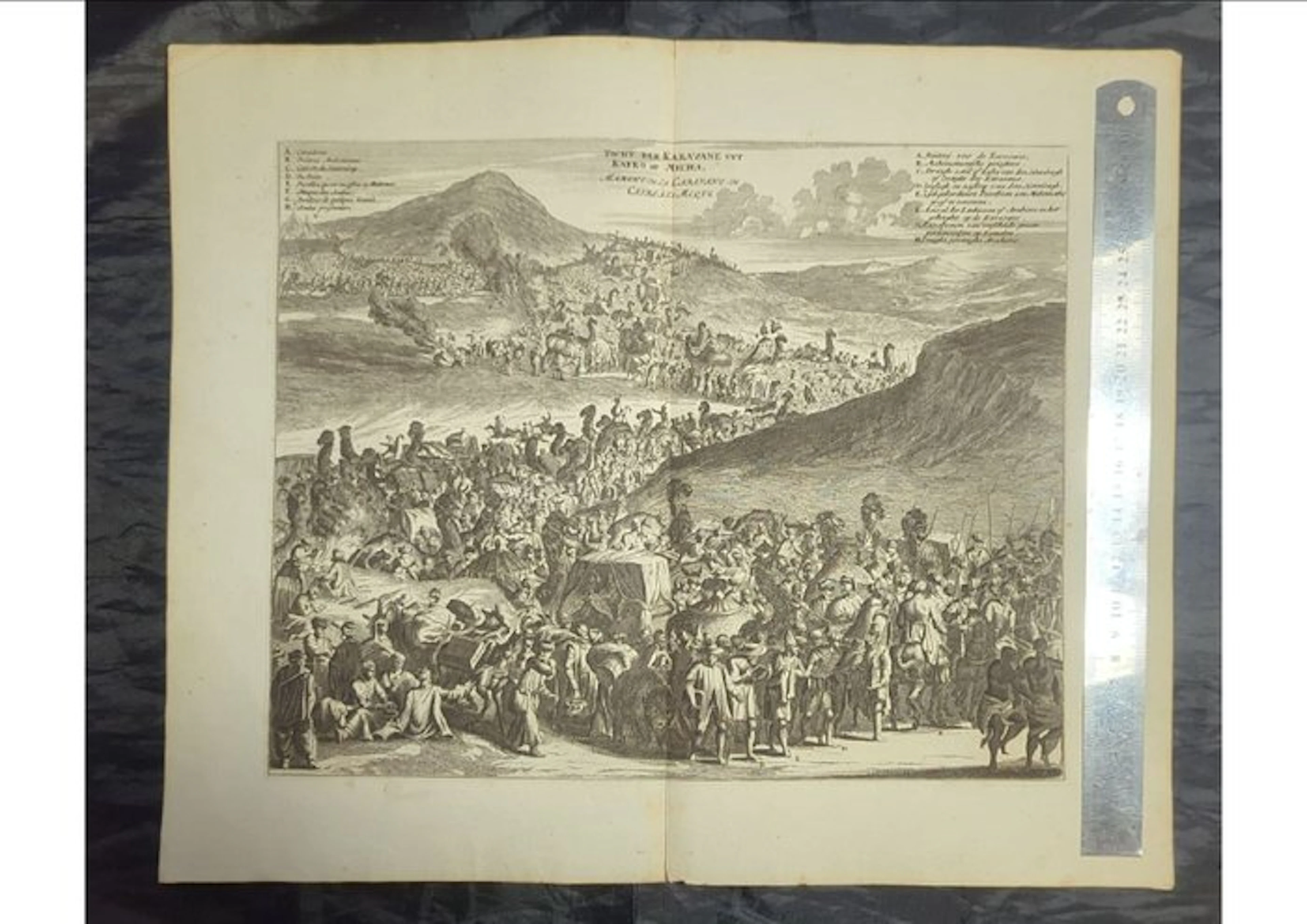 Egypt - Cairo — pilgrimage caravan to Mecca; Olfert...