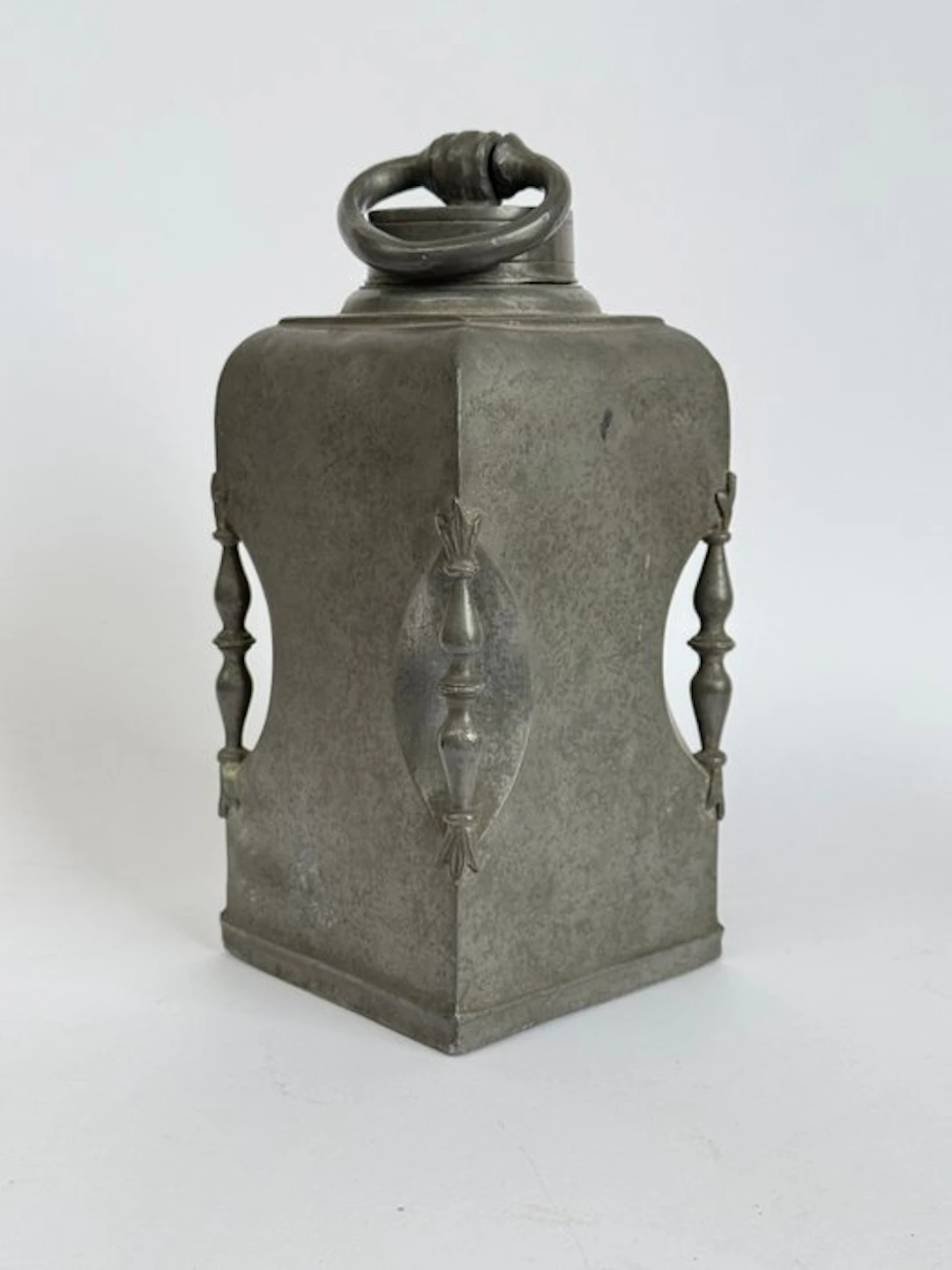 Bottle - Peltro - antique travel water bottle