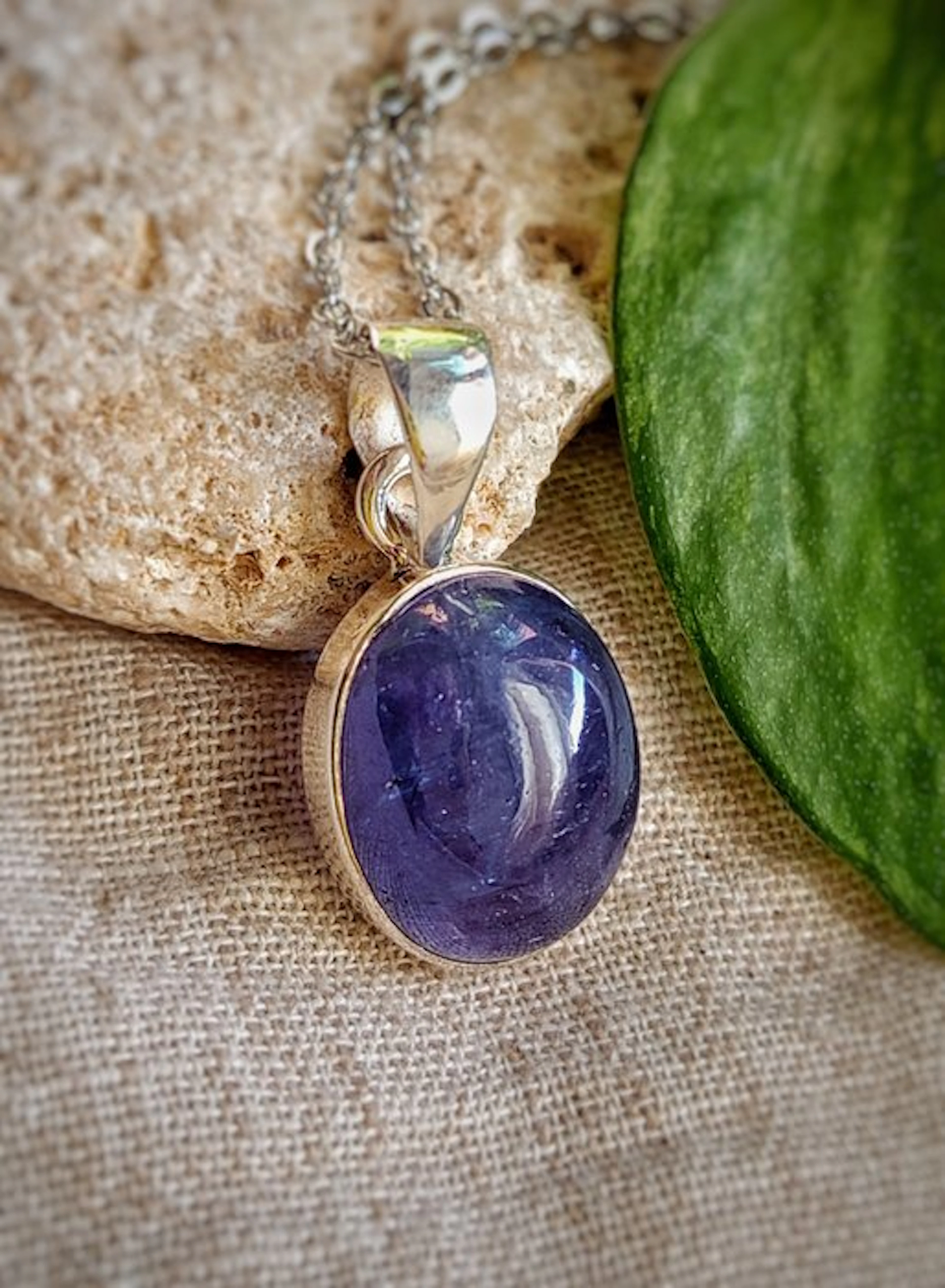 Jewelry in 925 silver with top-quality Tanzanite