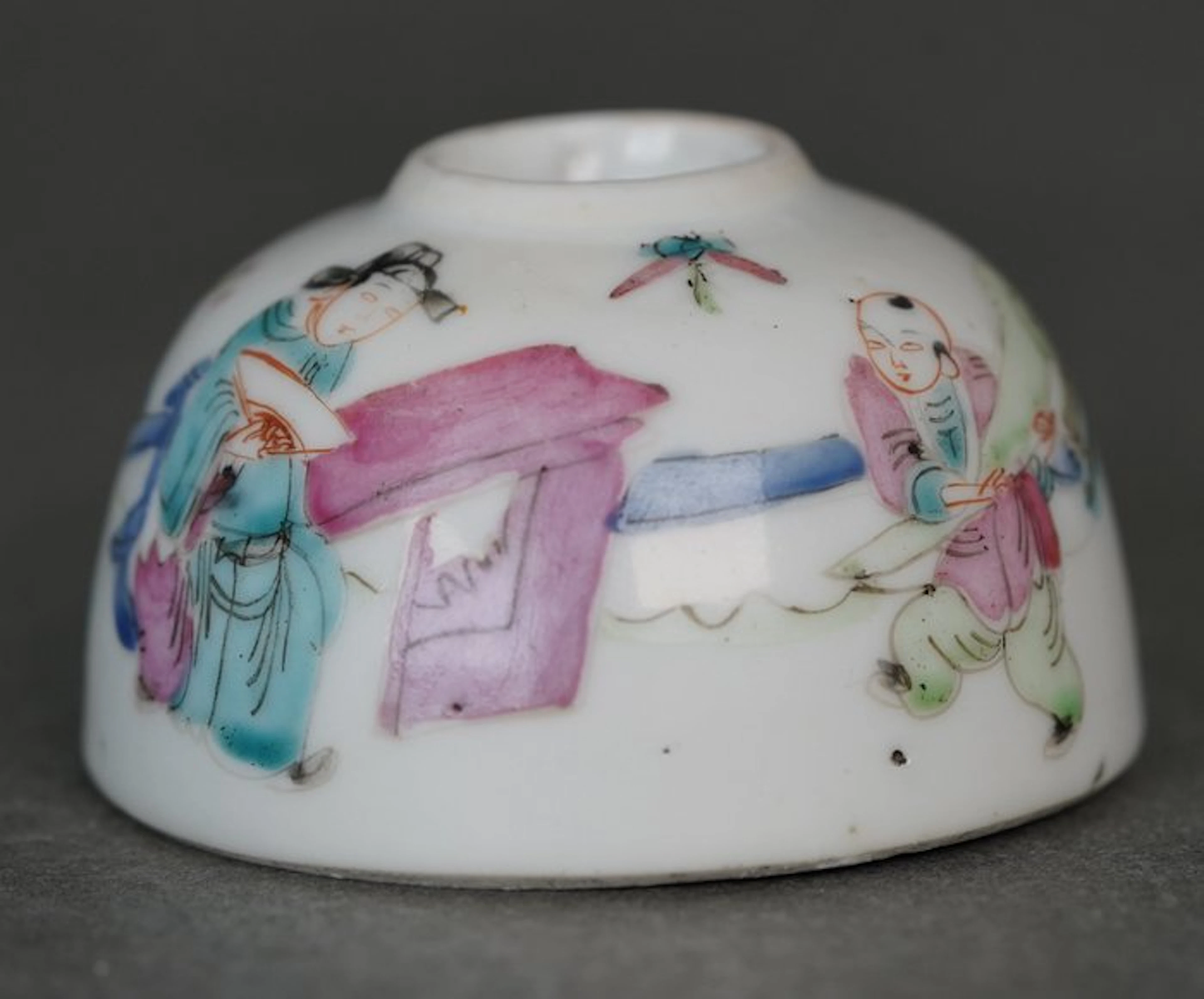 Qing Dynasty (19th Century) - Ink container - Scholar...