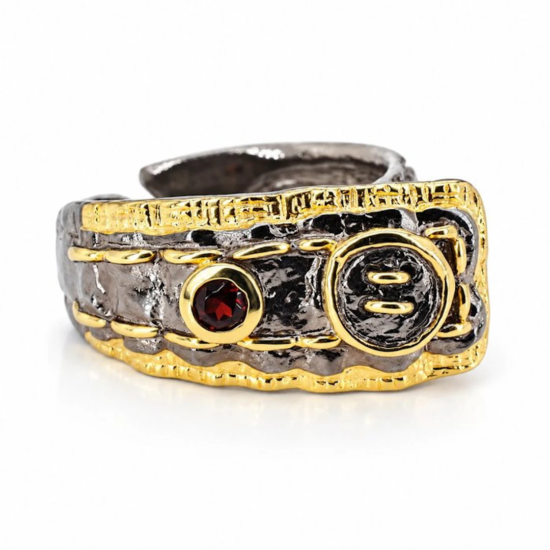 No reserve price - Ring Gold-plated