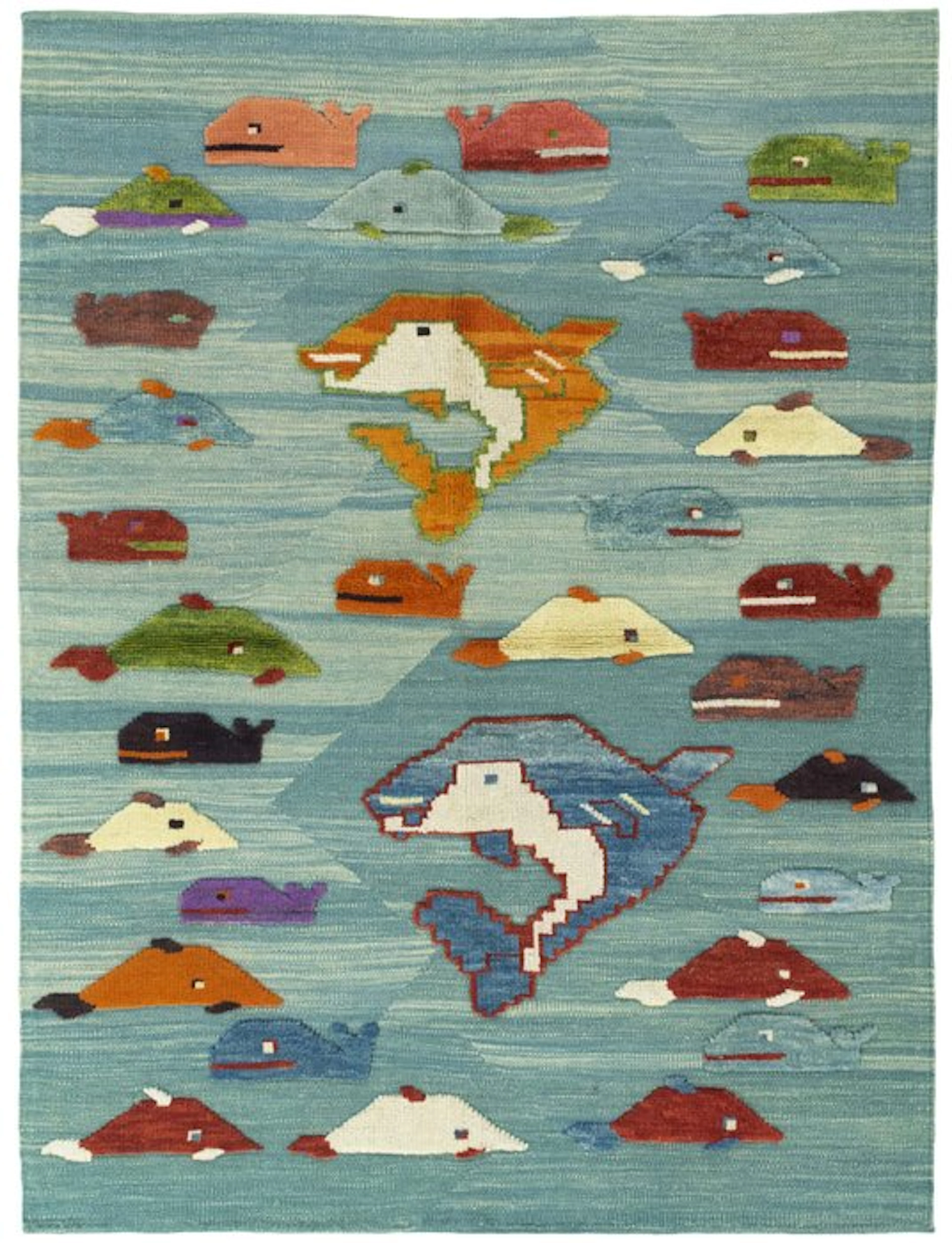 Handwoven designer Kilim – collector's piece. - Kelim - 197 cm - 149 cm