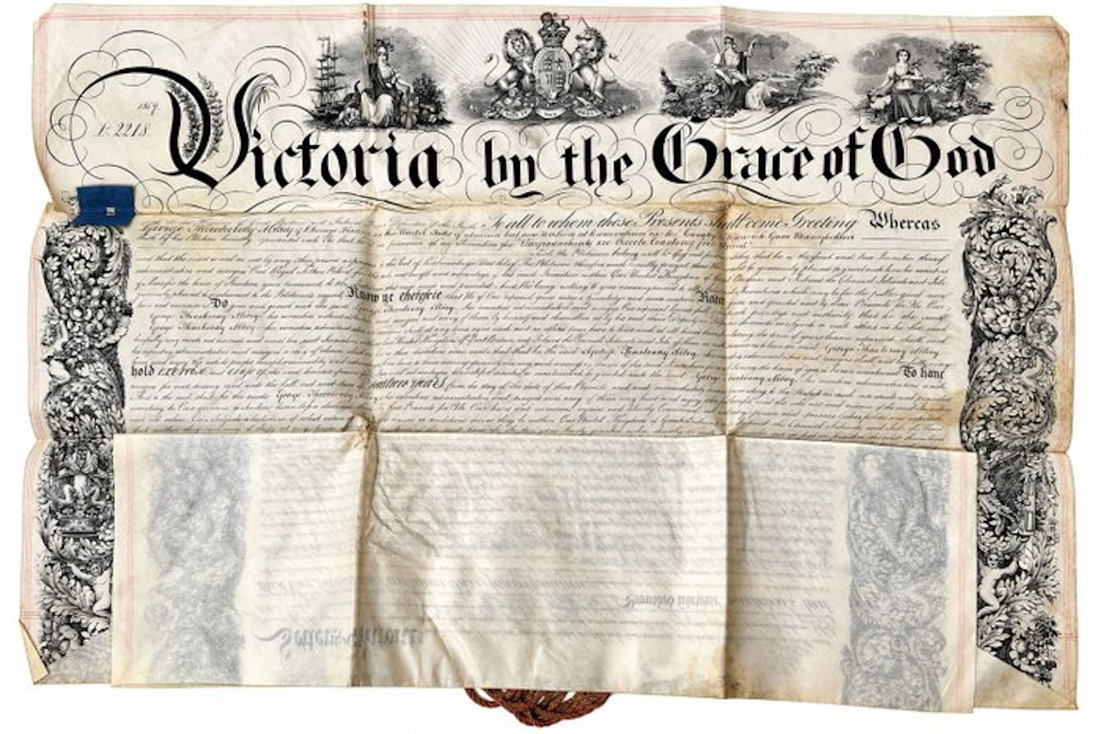 George Thackeray Abbey - (CHICAGO) Queen Victoria –...