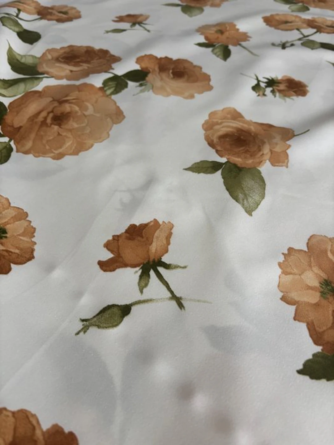 Luxurious cotton satin upholstery and drapery fabric with...