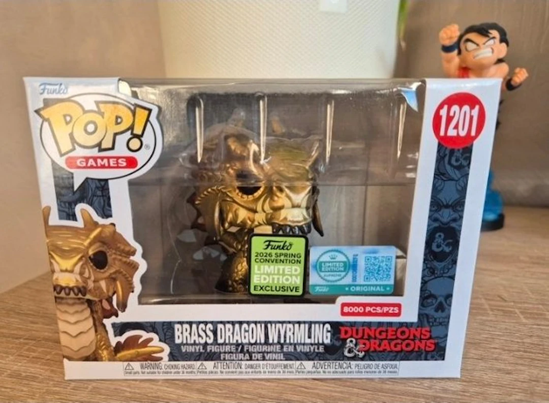 Funko - Funko Pop Brass Dragon Wyrmling (Limited Edition...