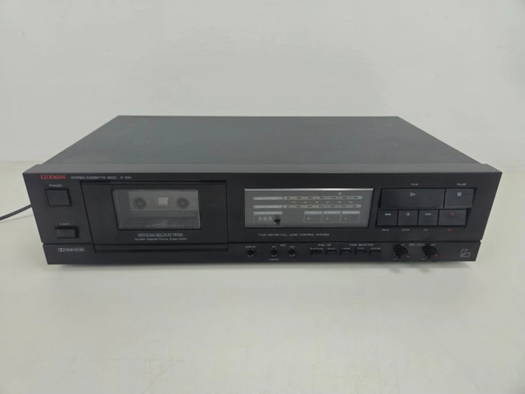 Luxman - K-100 / 2-Head Single Stereo Cassette recorder-player