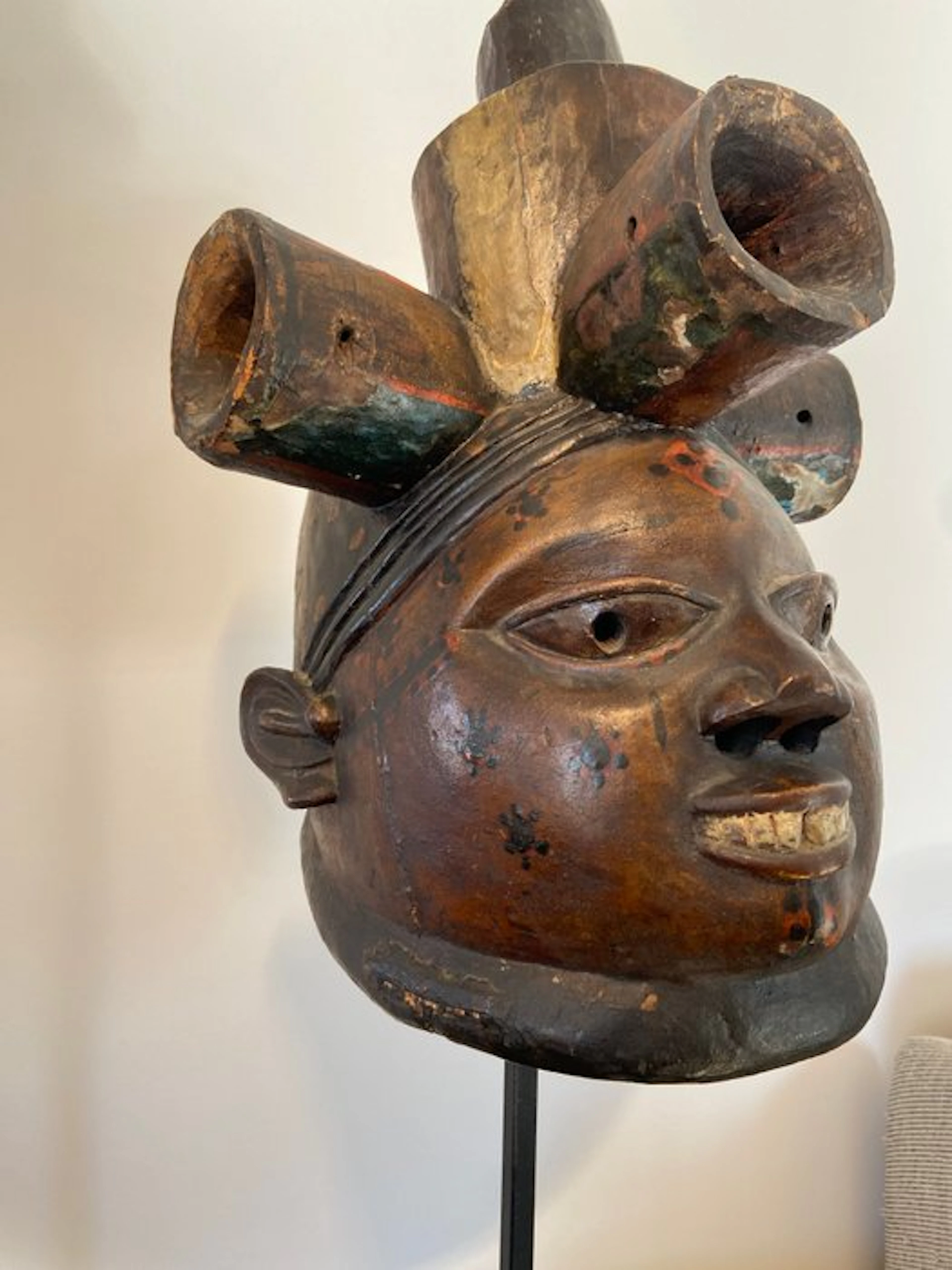 Incomplete Geledé mask - Yoruba - Nigeria