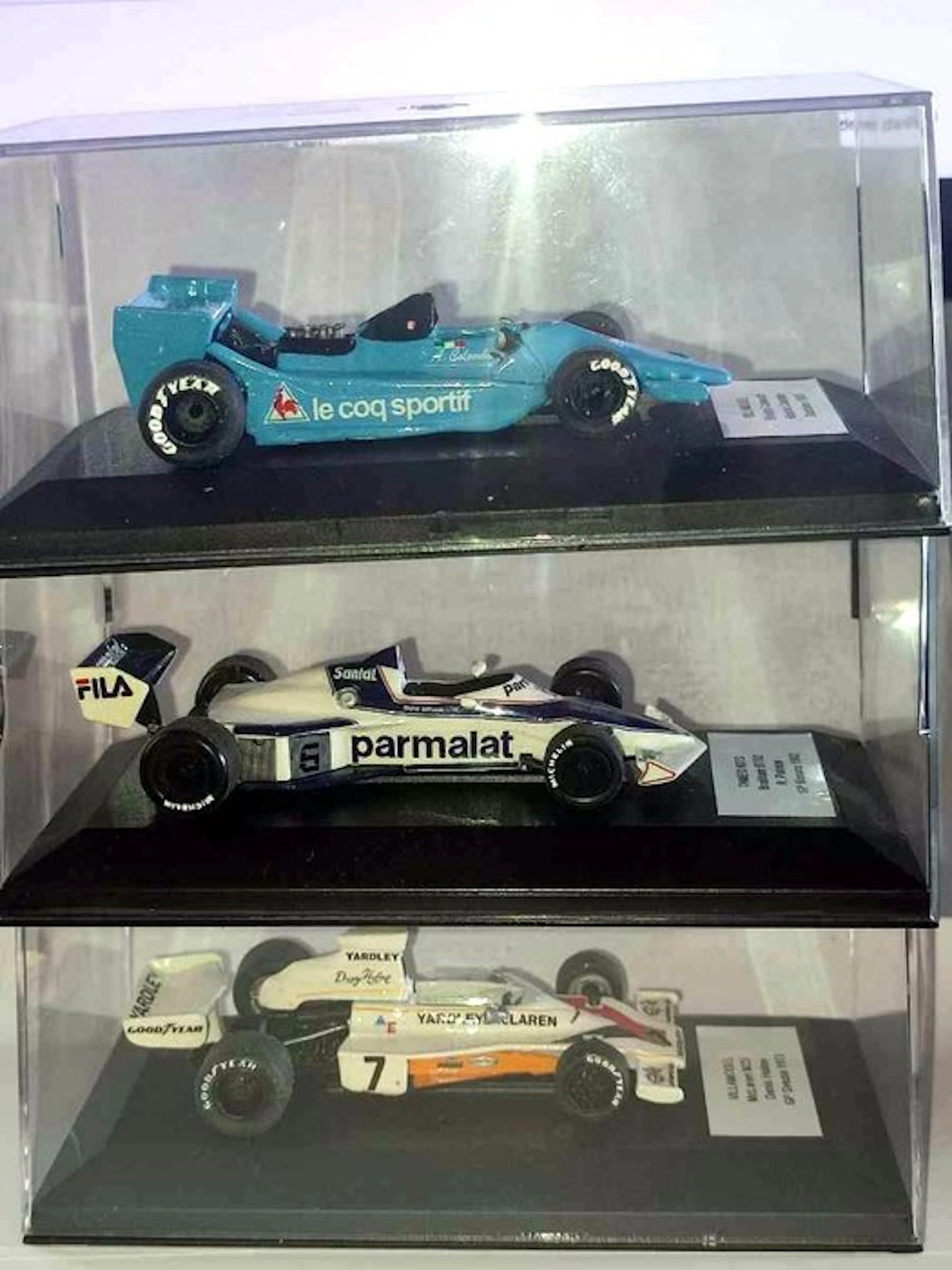 1:43 - Model car (3) - Lot 3 modelli F.1 McLaren M23 Ford...