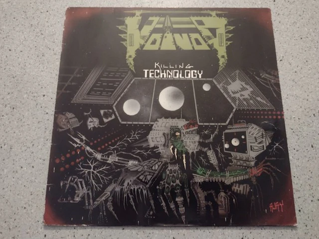 Voïvod ‎ - Killing technology - 1st German Pressing...